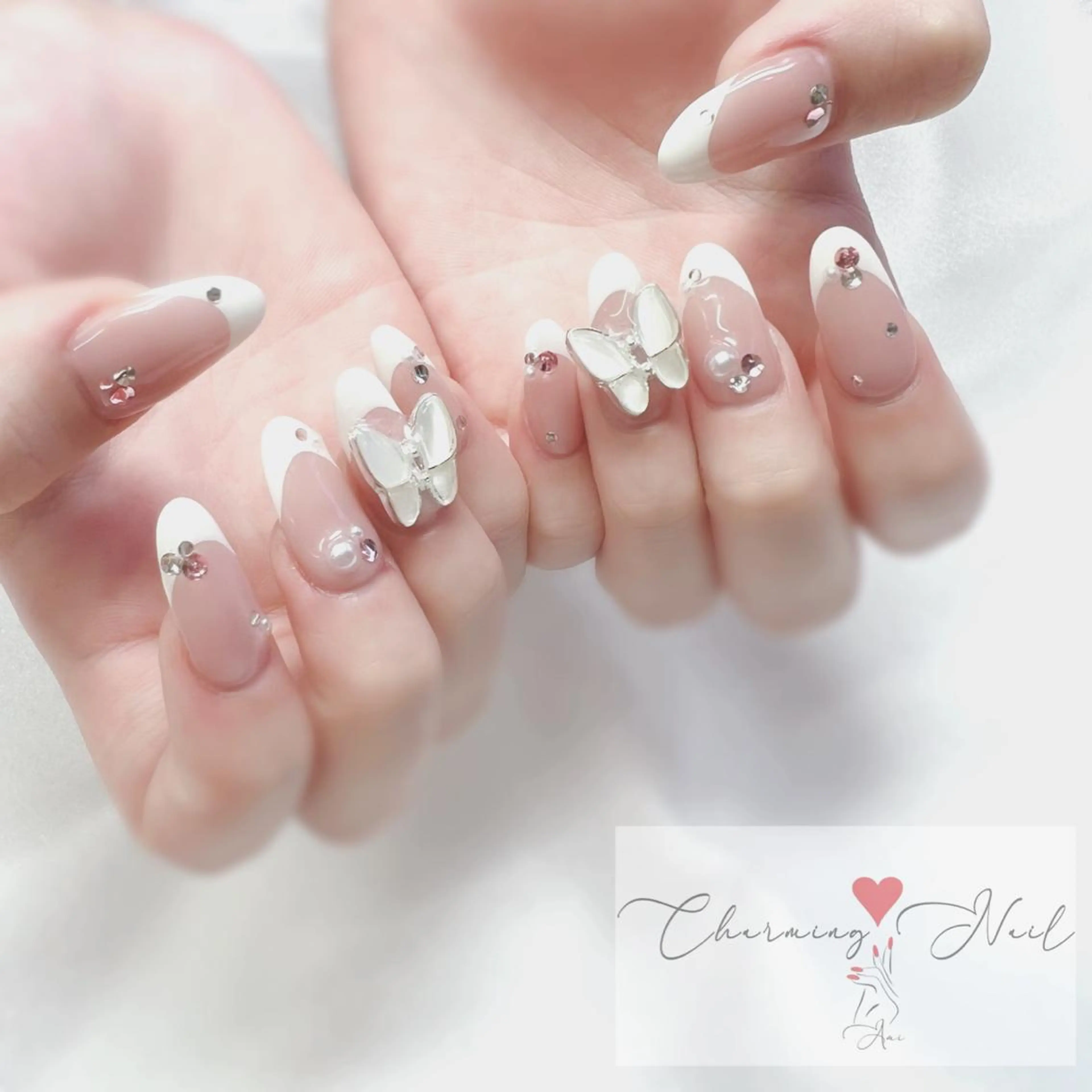 ネイル アートネイル フレンチネイル 韓国ネイル 持ち込み スカルプネイル Charming❤️Nail所属・Nailist Amiのその他イメージ