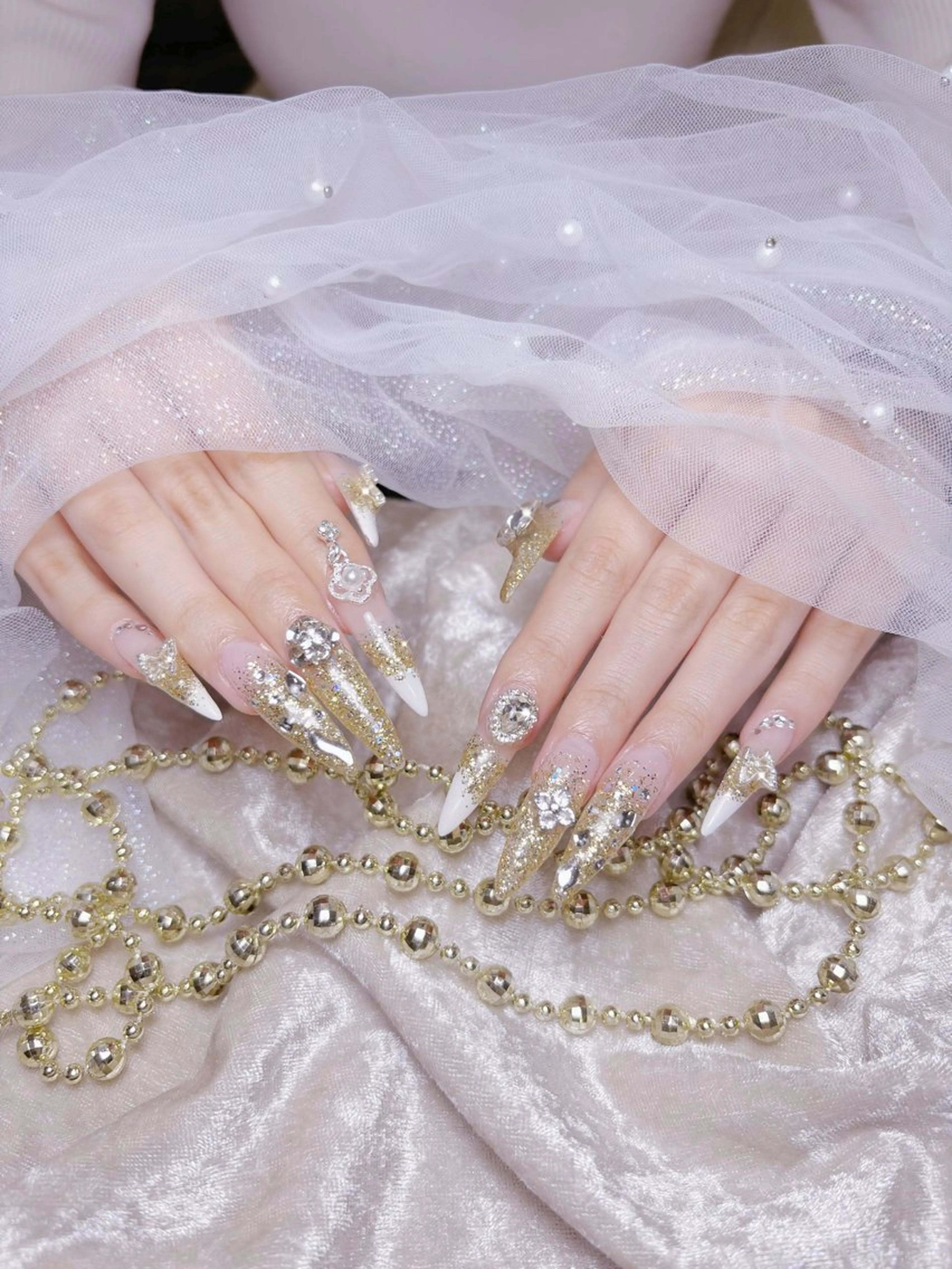 ネイル 成人式 Monart♡ あいりのネイルデザイン