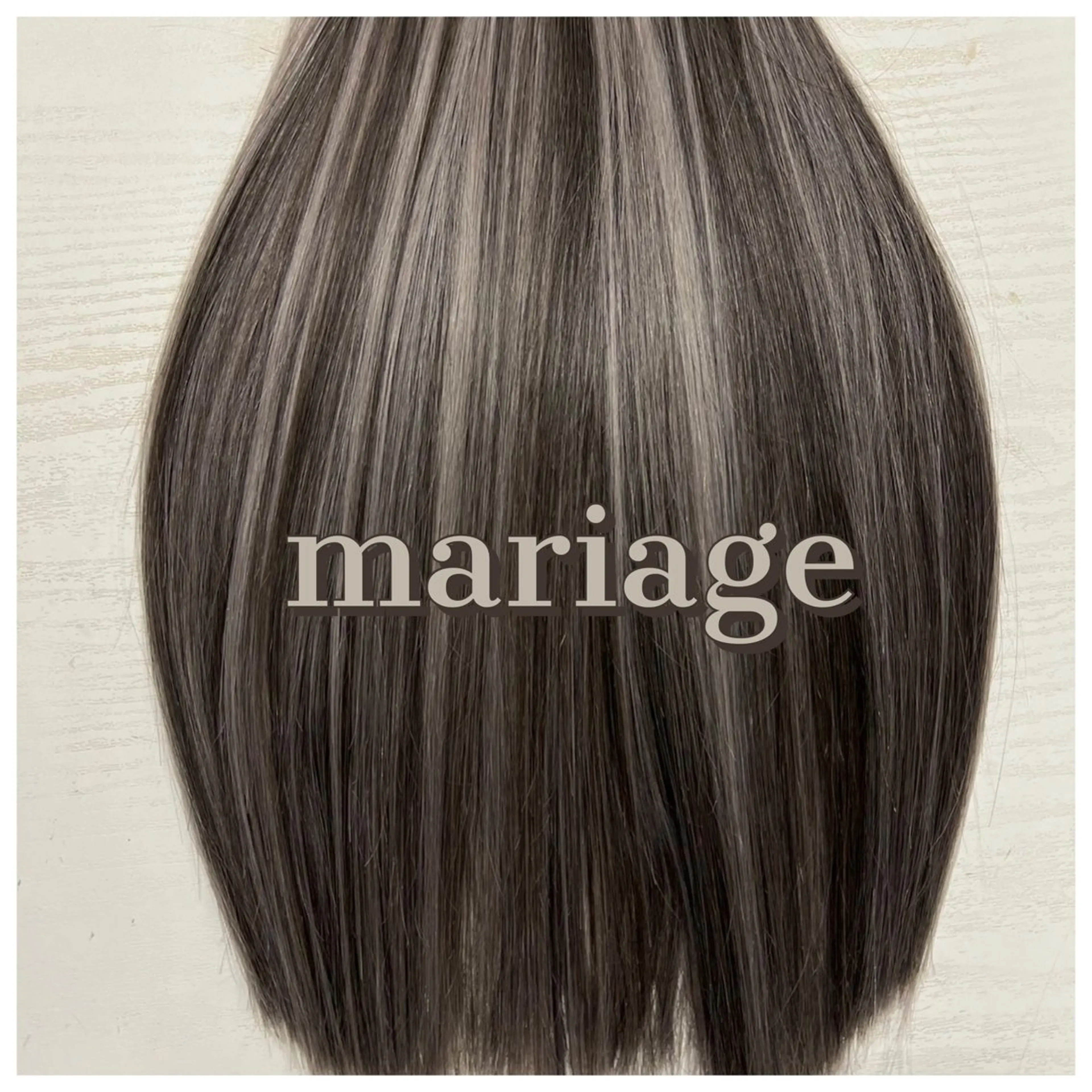 【日本初mariage シールエクステ️🪽50cm】シールエクステ40本の写真