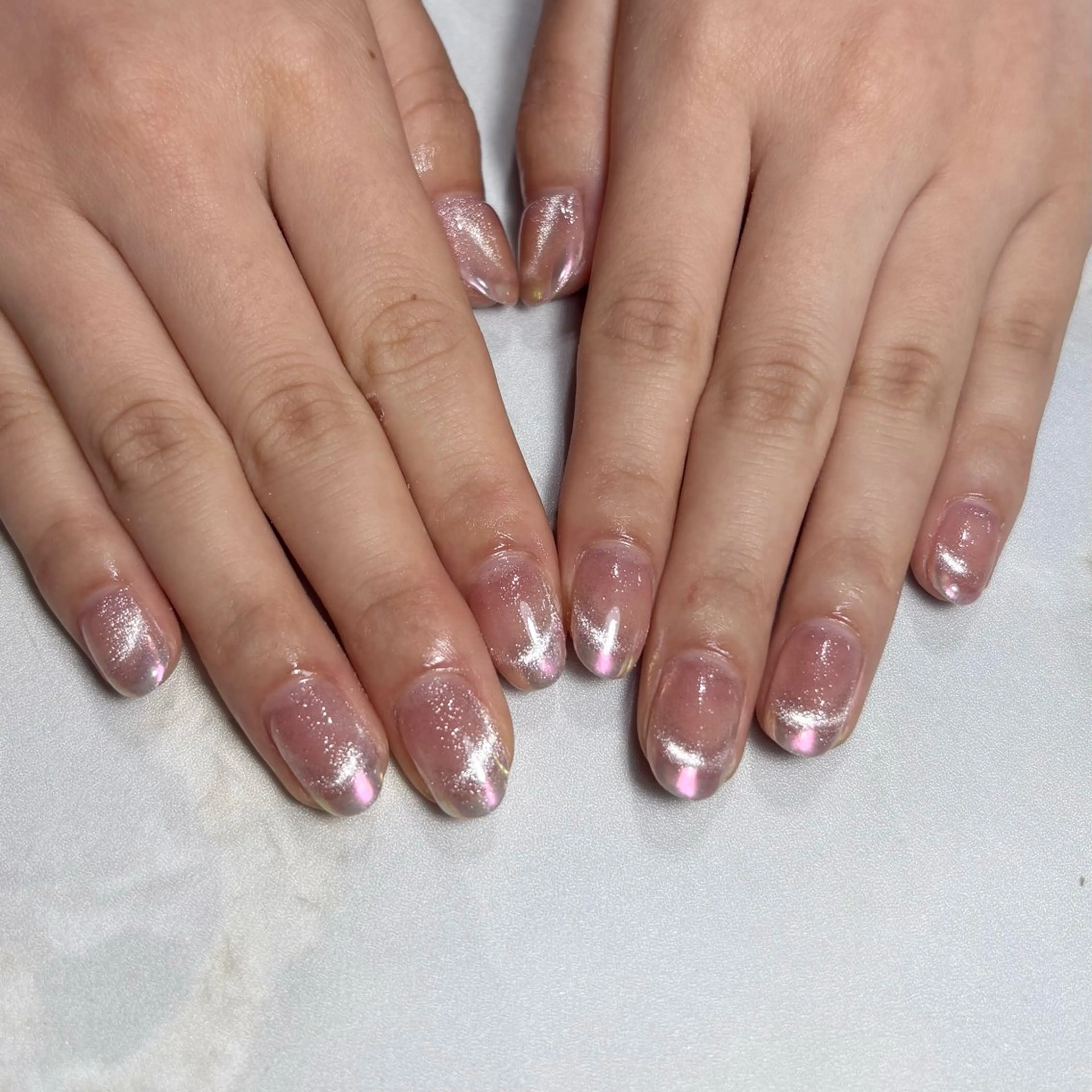 ネイル オーロラネイル マグネットネイル joieange soraのネイルデザイン