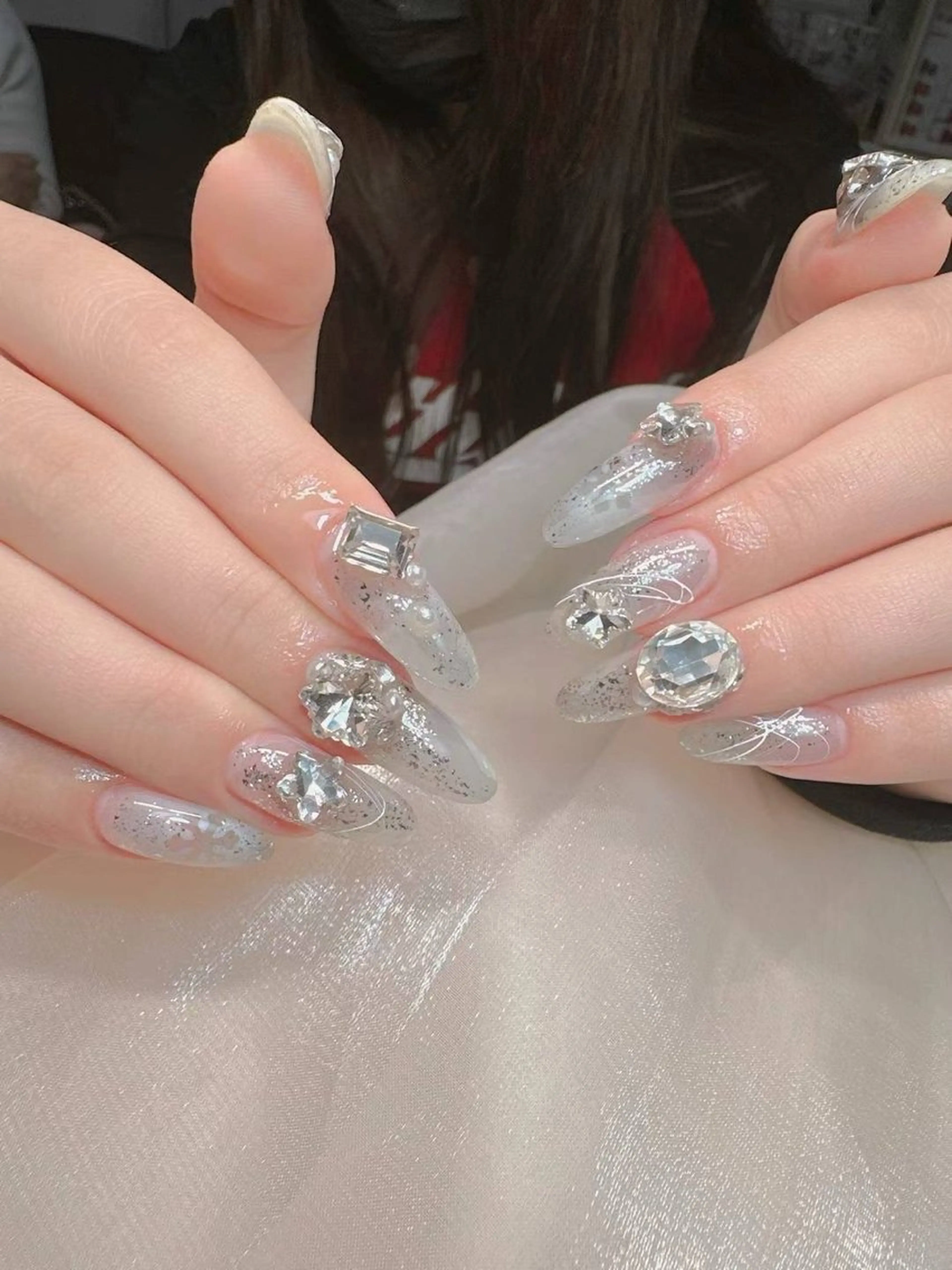 チップ長さだし持ち込みデザイン💅やり放題（有料パーツありません）の写真