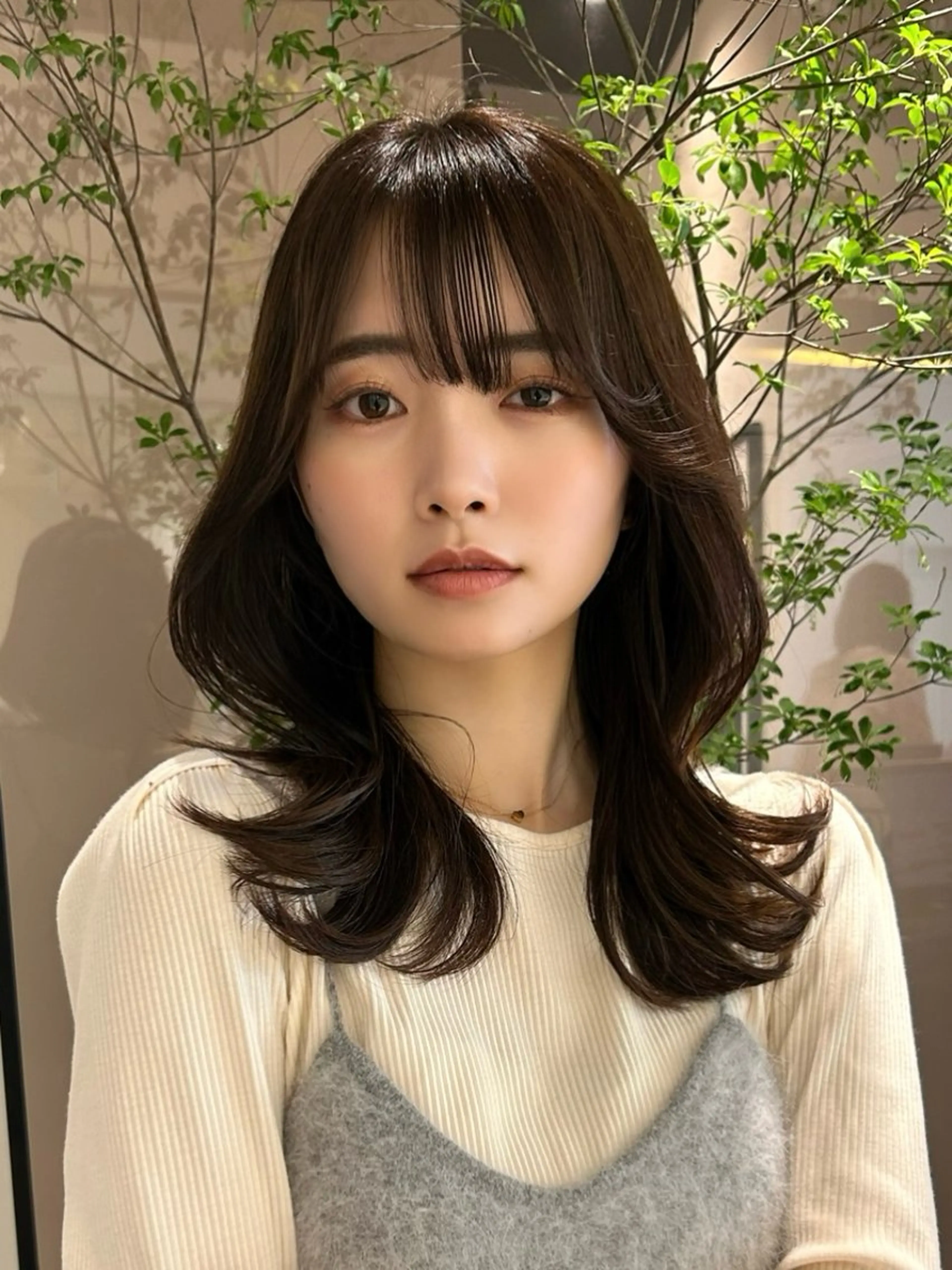 小顔カット+透明感カラー+トリートメント💎💖の写真