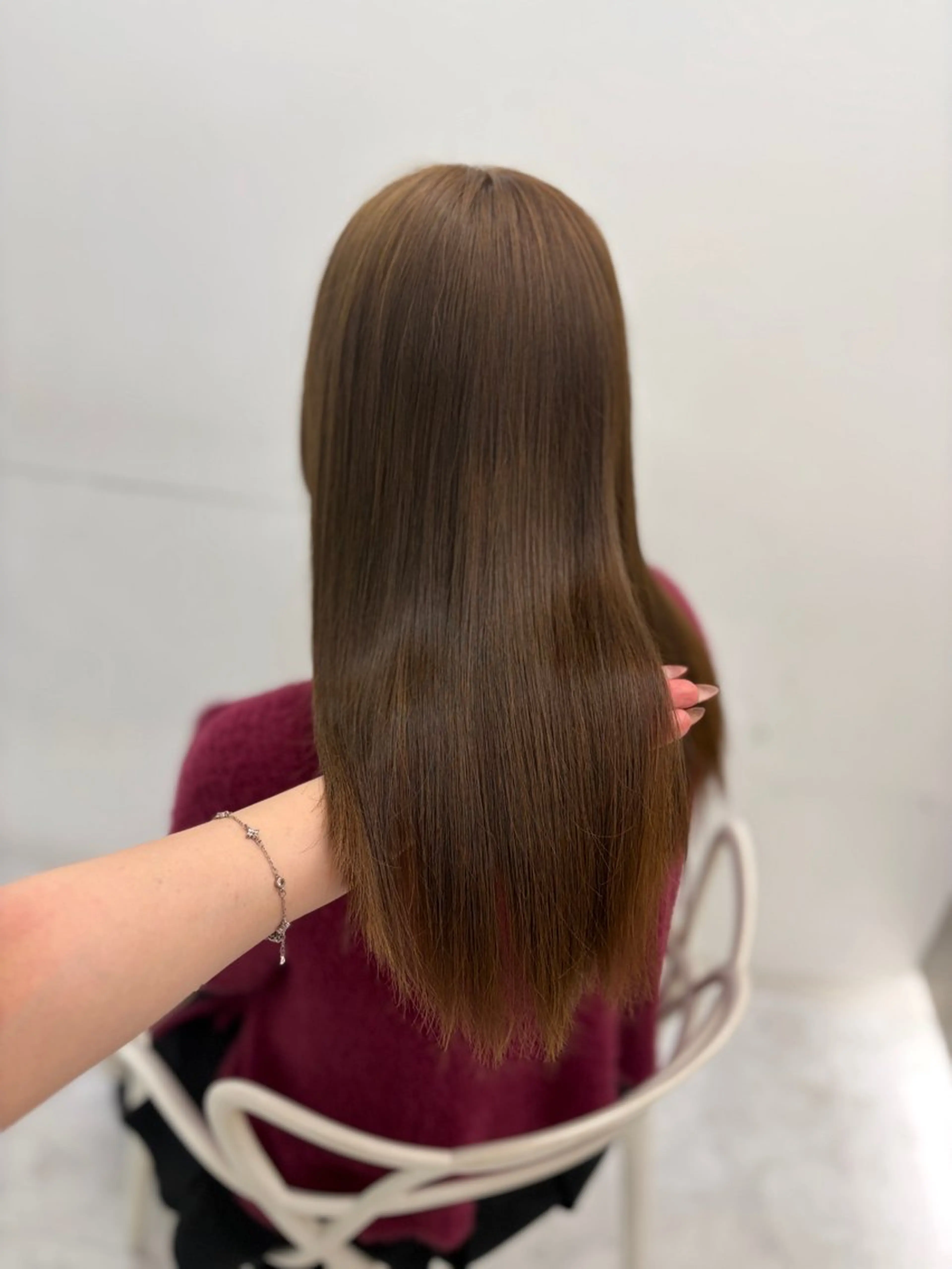 カラー ヘアカラー トリートメント ヘアセット 透明感うる艶カラー 🤍MANAMIのヘアスタイル