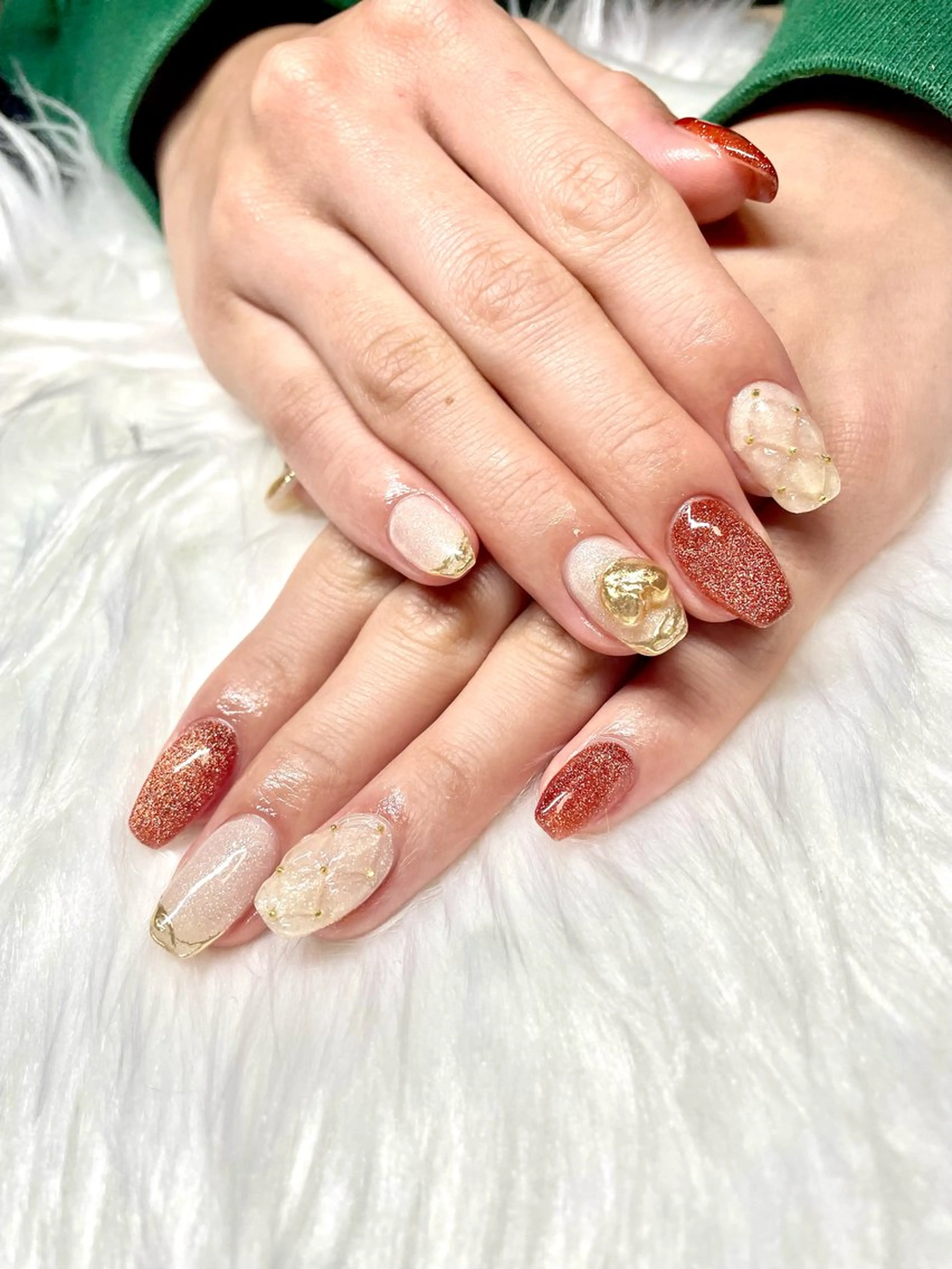 ミディアム Nail Salon Rinosh所属・Rinosh Haruのネイルデザイン