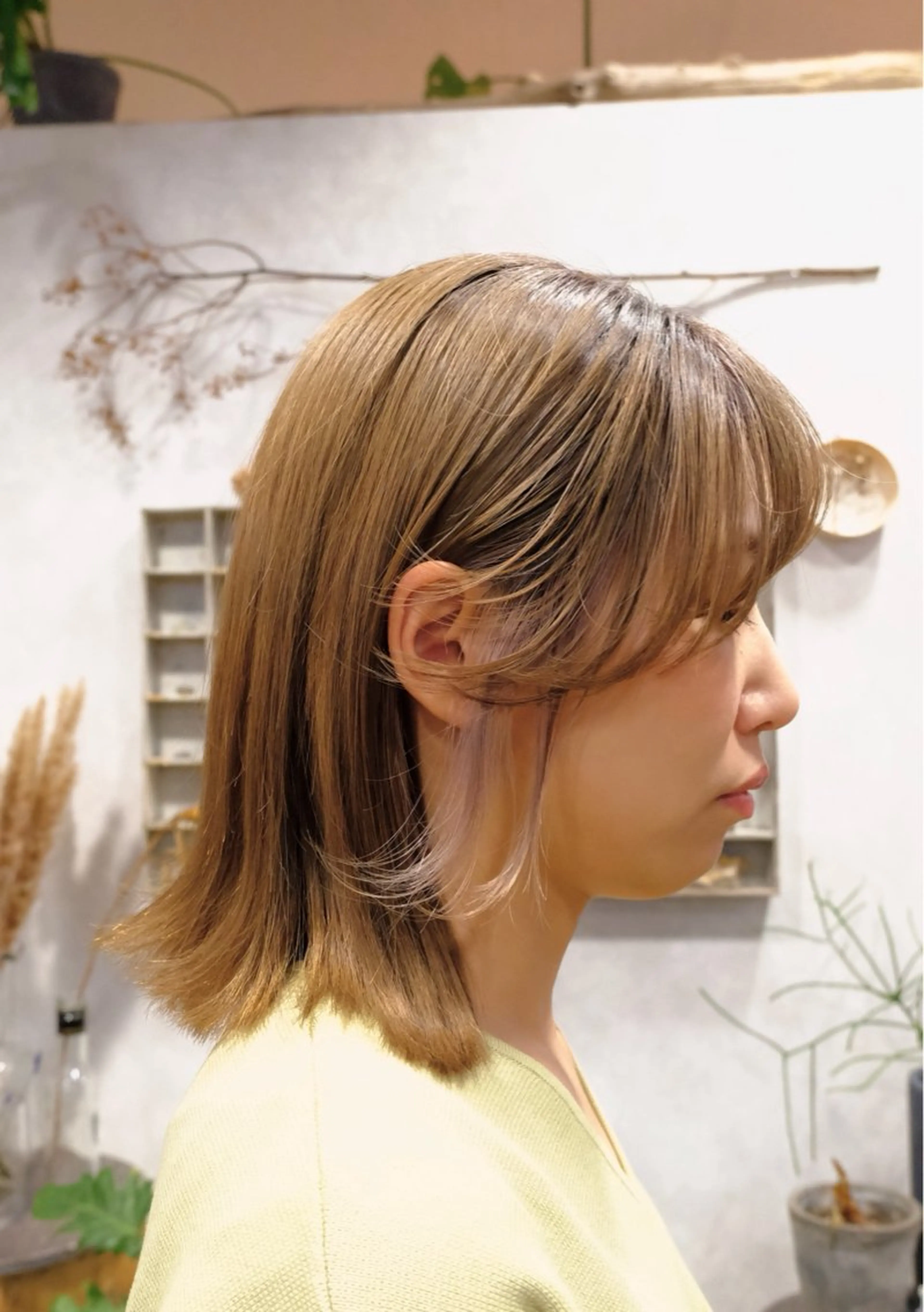 ミディアム トリートメント 酸熱トリートメント CROCHE クロッシュのヘアスタイル