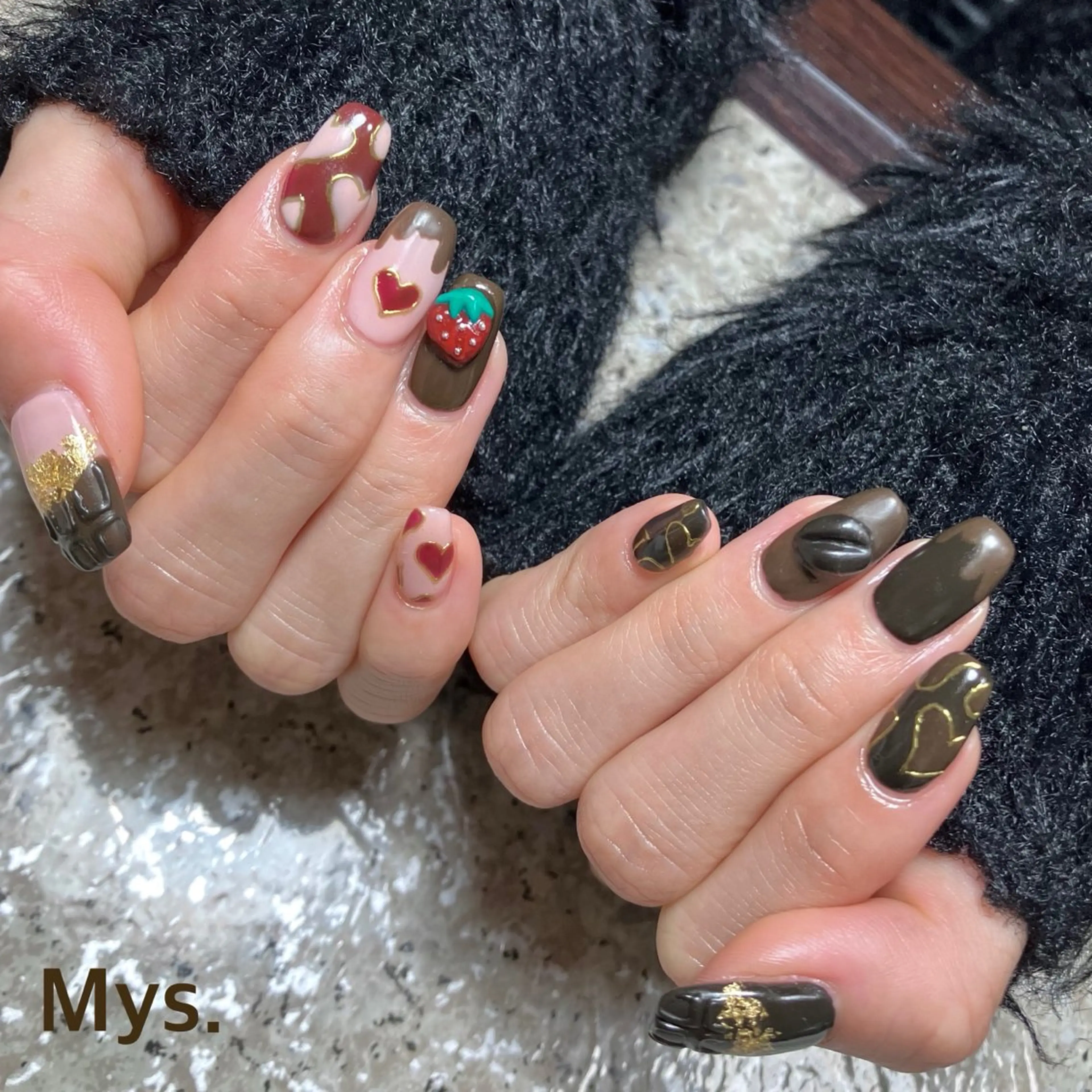 ネイル ハンドネイル Mys. 三上紗紀のネイルデザイン