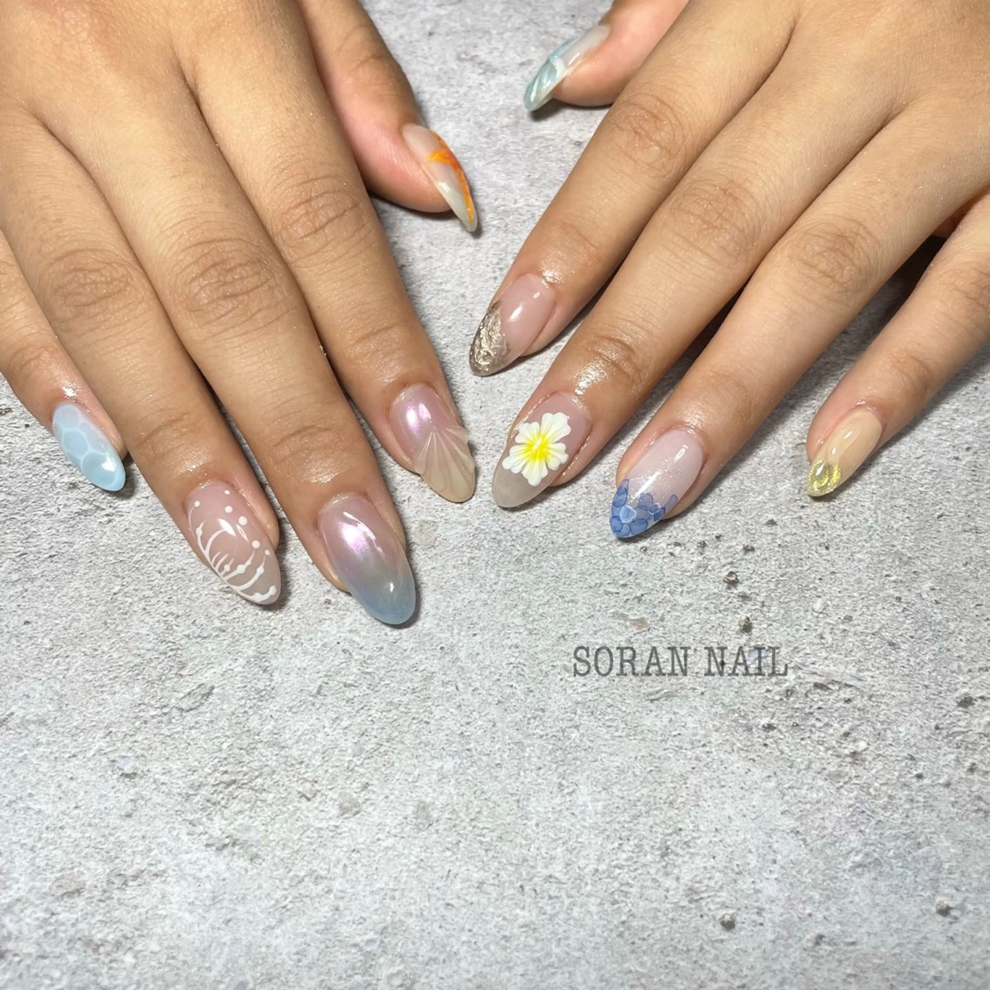 ネイル ハンドネイル soran nailのネイルデザイン
