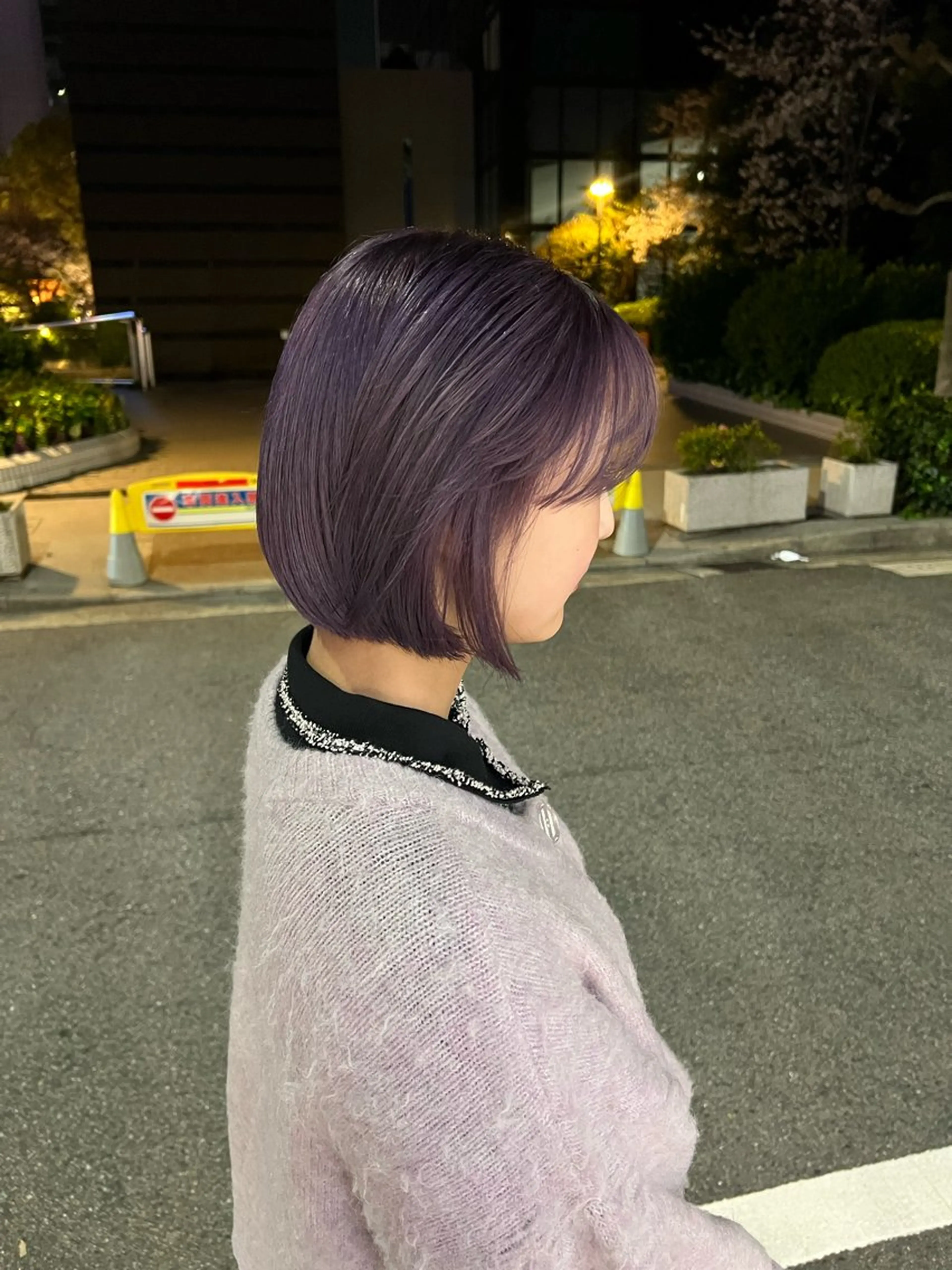 ショート カラー 室屋 鈴音のヘアスタイル