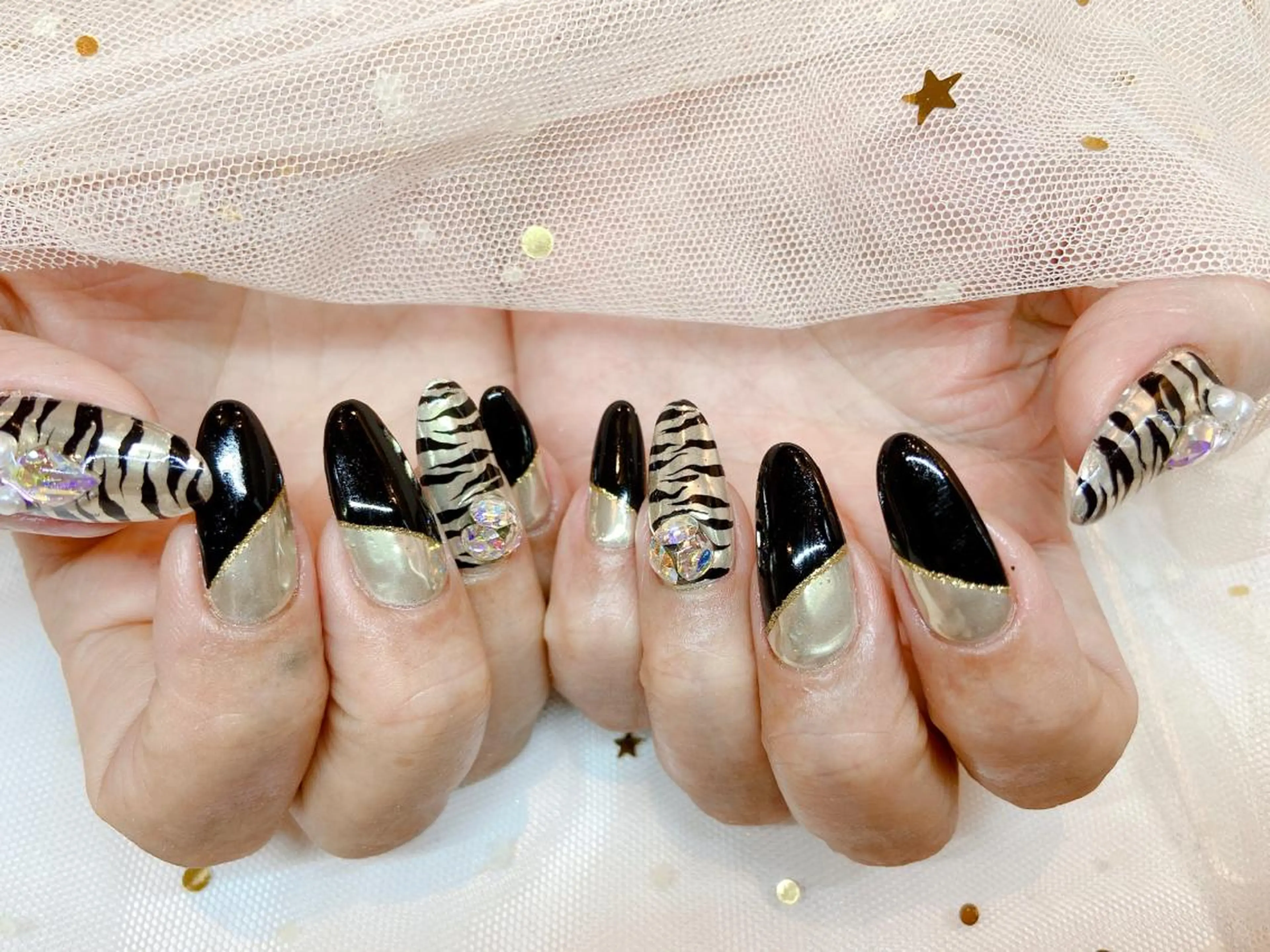 ネイル 長さだし専門店 M2　rikaのネイルデザイン