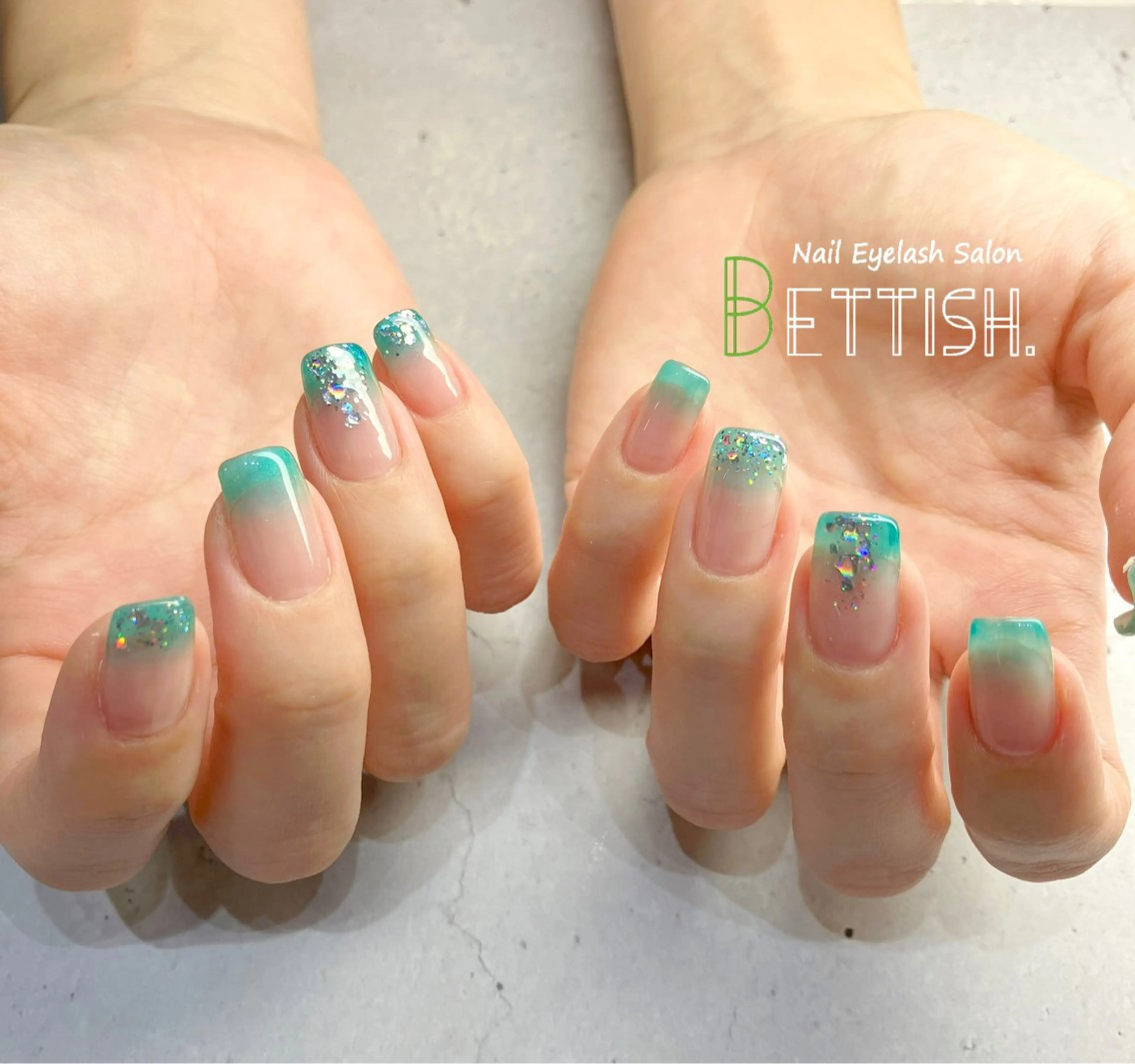 ネイル グラデーション ラメ(グリッター) ラメグラデーション BETTISH. KUMIKO☺︎︎のネイルデザイン