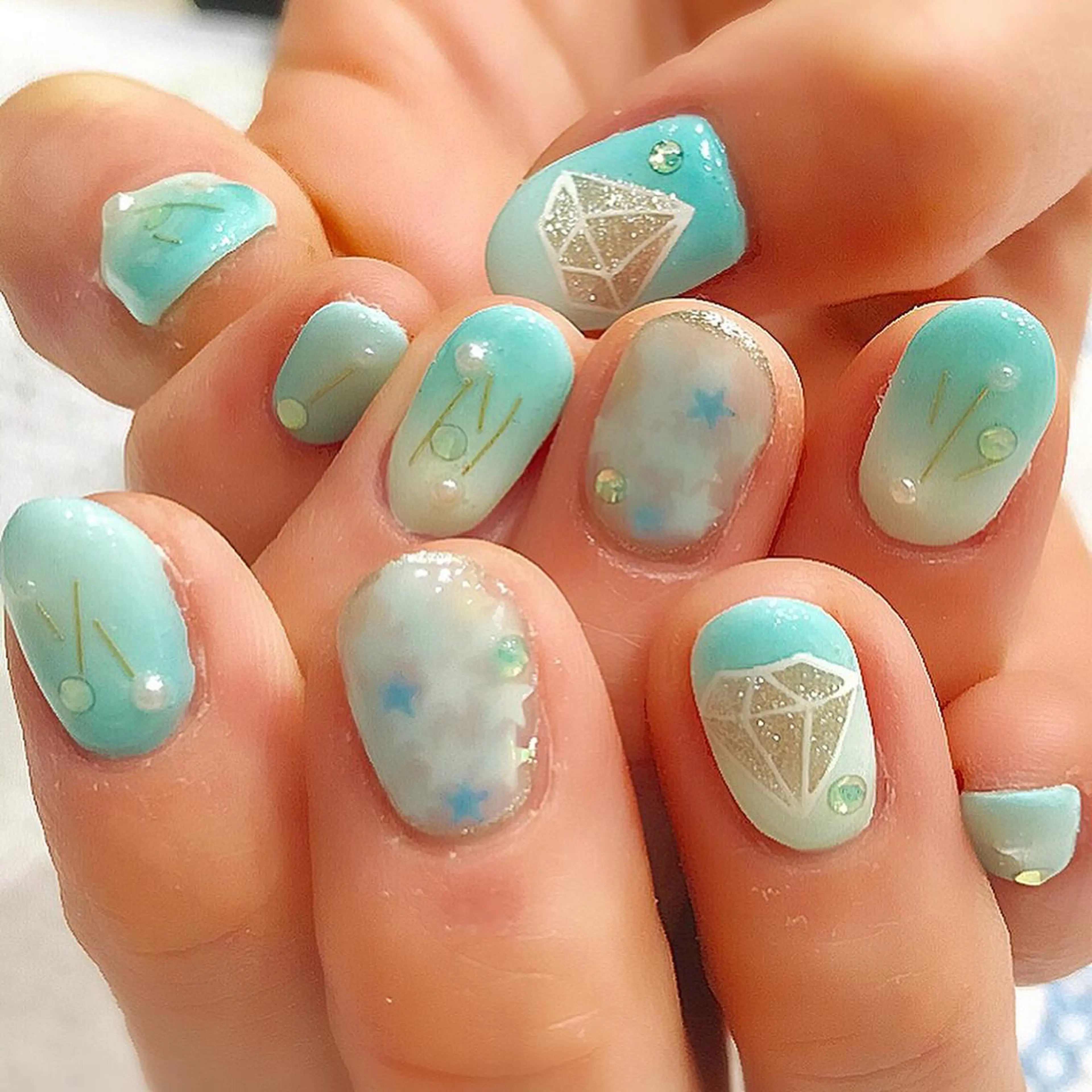 ネイル Ash関内ネイリスト 荒木のネイルデザイン