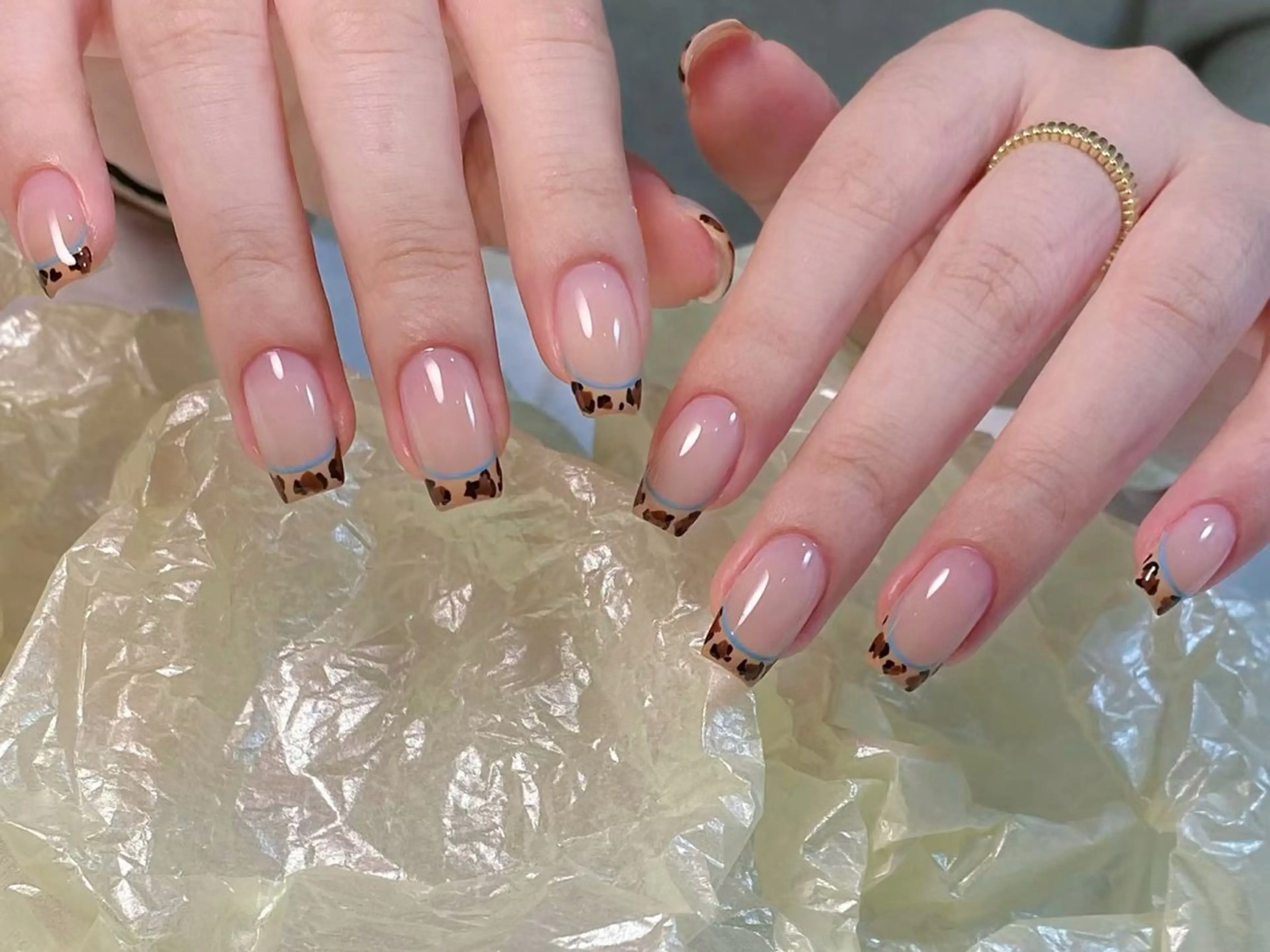 ネイル アートネイル べっ甲ネイル チークネイル 長さ出し フットネイル ハンドネイル ハンドケア ラッキーネイルサロン 西川口東口店のネイルデザイン