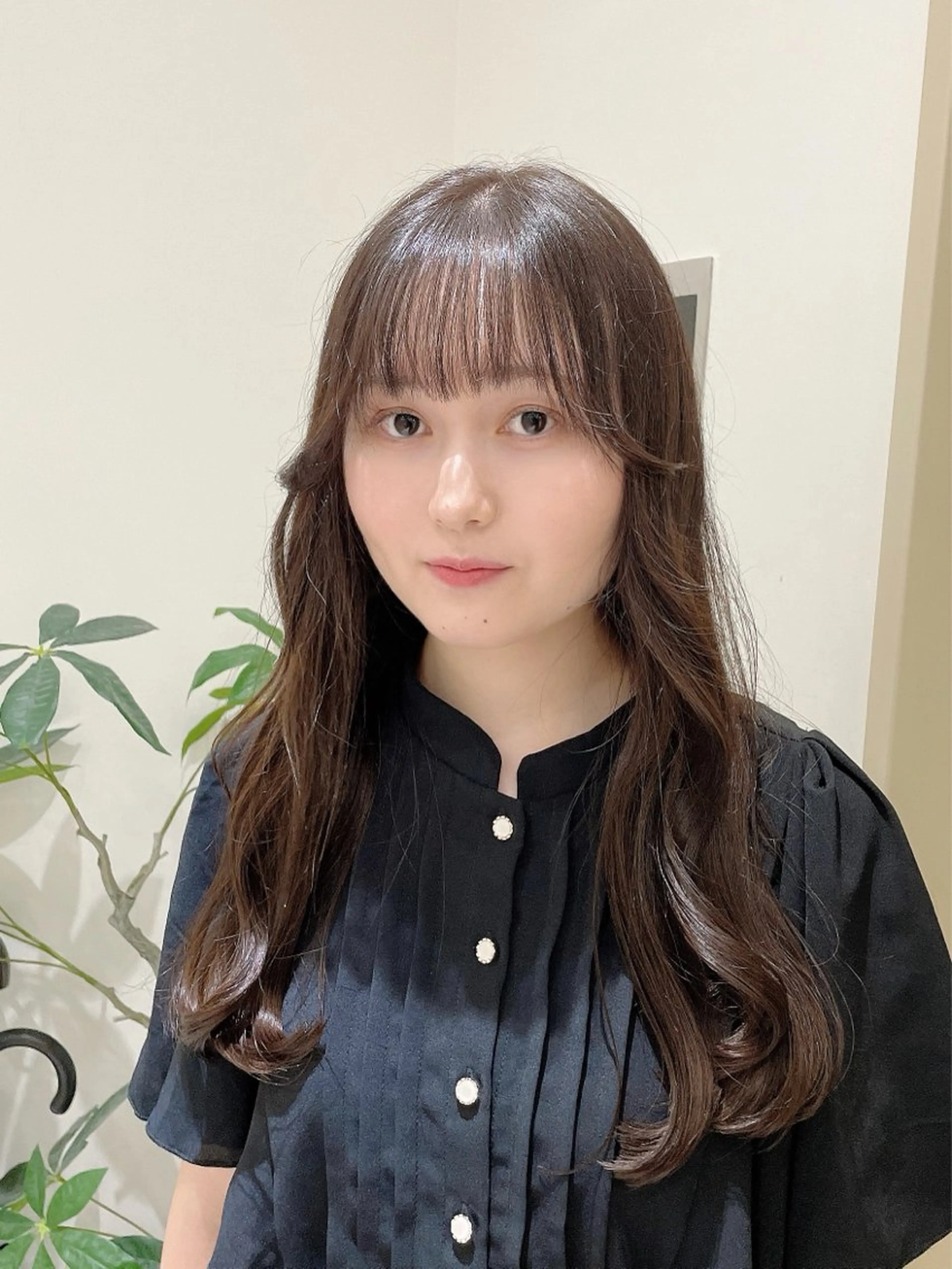 ロング カラー Zina 福岡天神所属・フェイスレイヤー/ 小顔/髪質改善　関のヘアスタイル