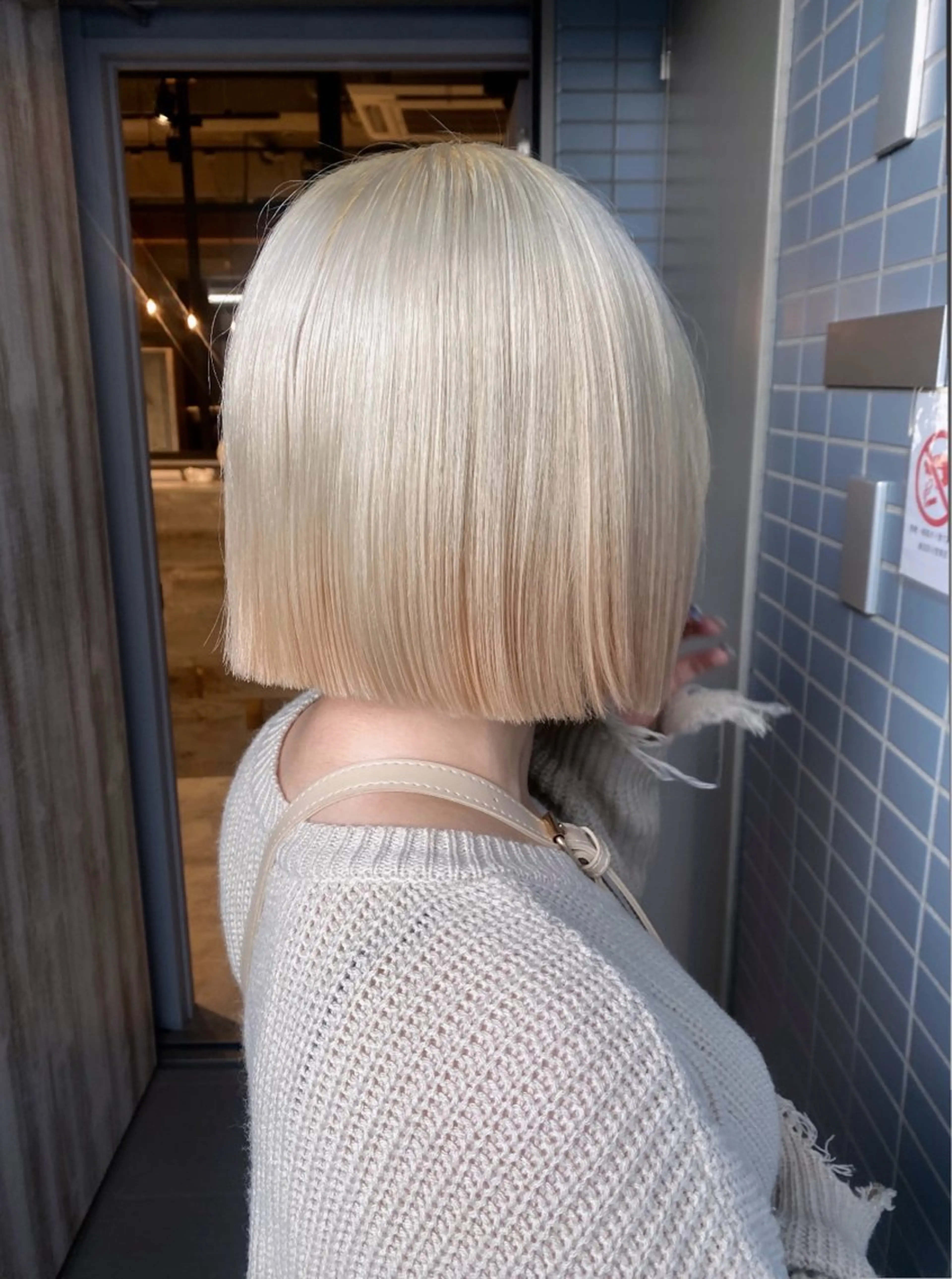 ショート カラー ヘアアレンジ mina 🐈‍⬛ ラフな似合わせヘアのヘアスタイル