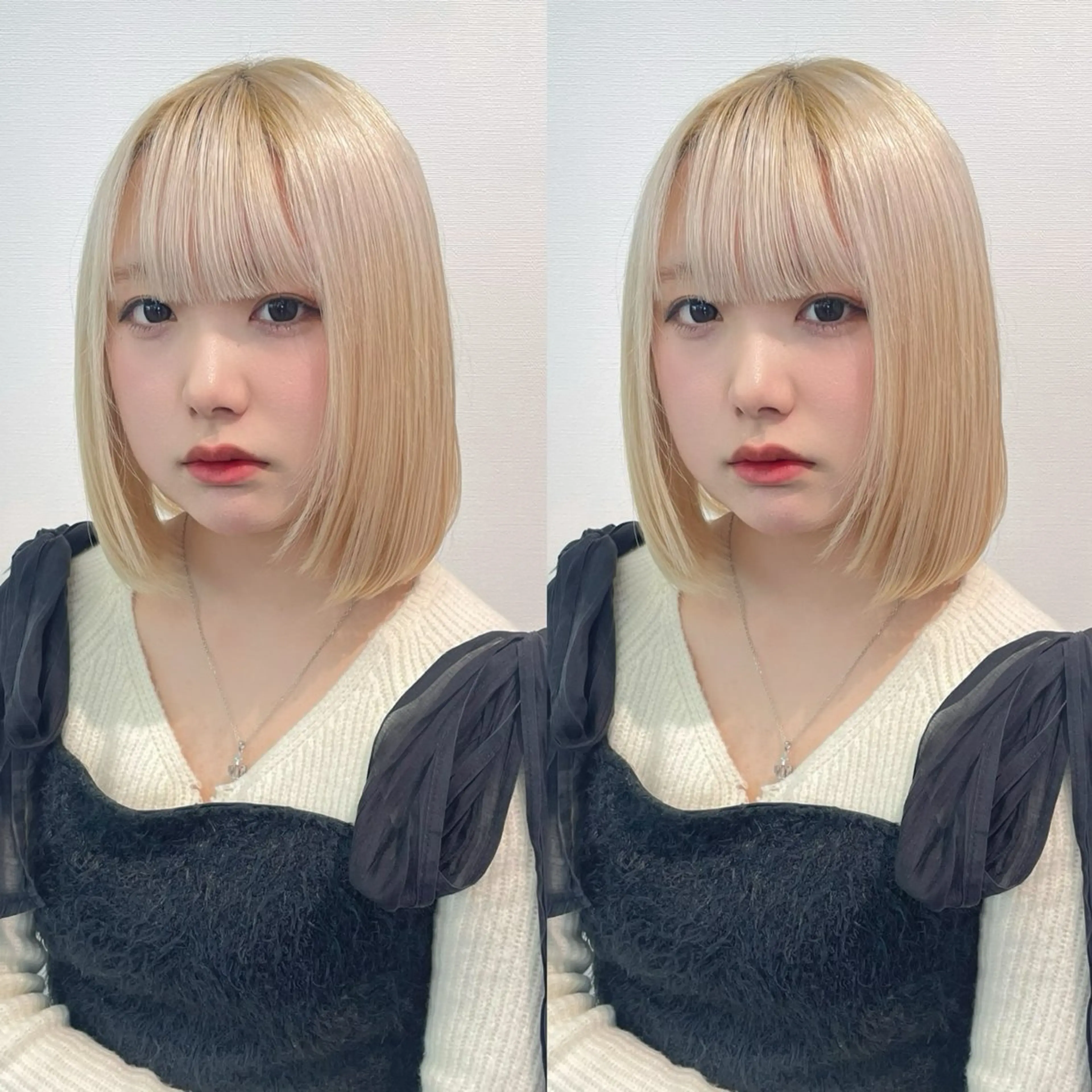 ミディアム カット トリートメント ヘアセット Hair&Make Allure所属・塩谷康生/髪質改善 /ボブ/縮毛矯正のヘアスタイル