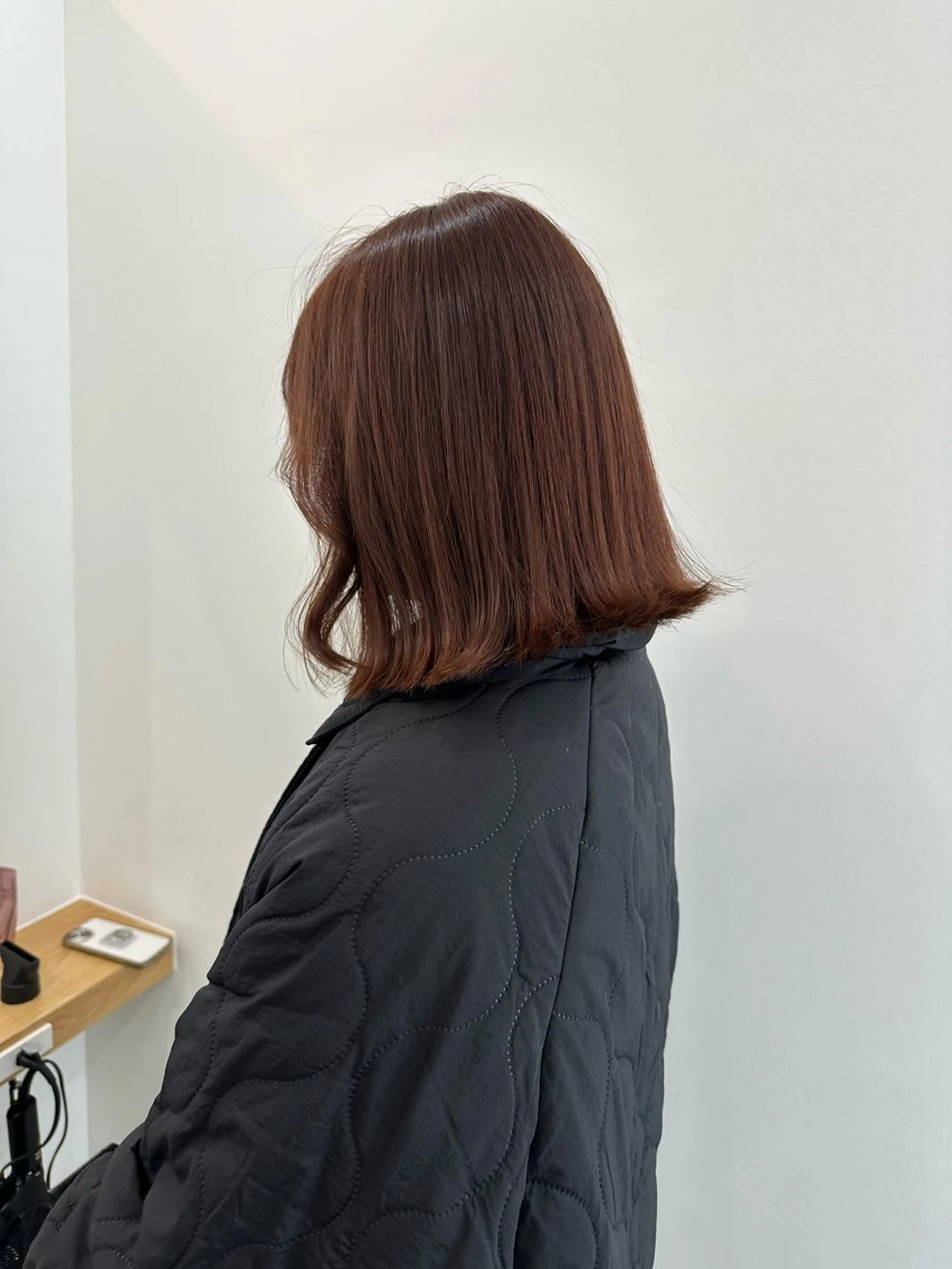 ミディアム カラー ヘアカラー トリートメント ヘアセット/艶カラー 💐nao.のヘアスタイル