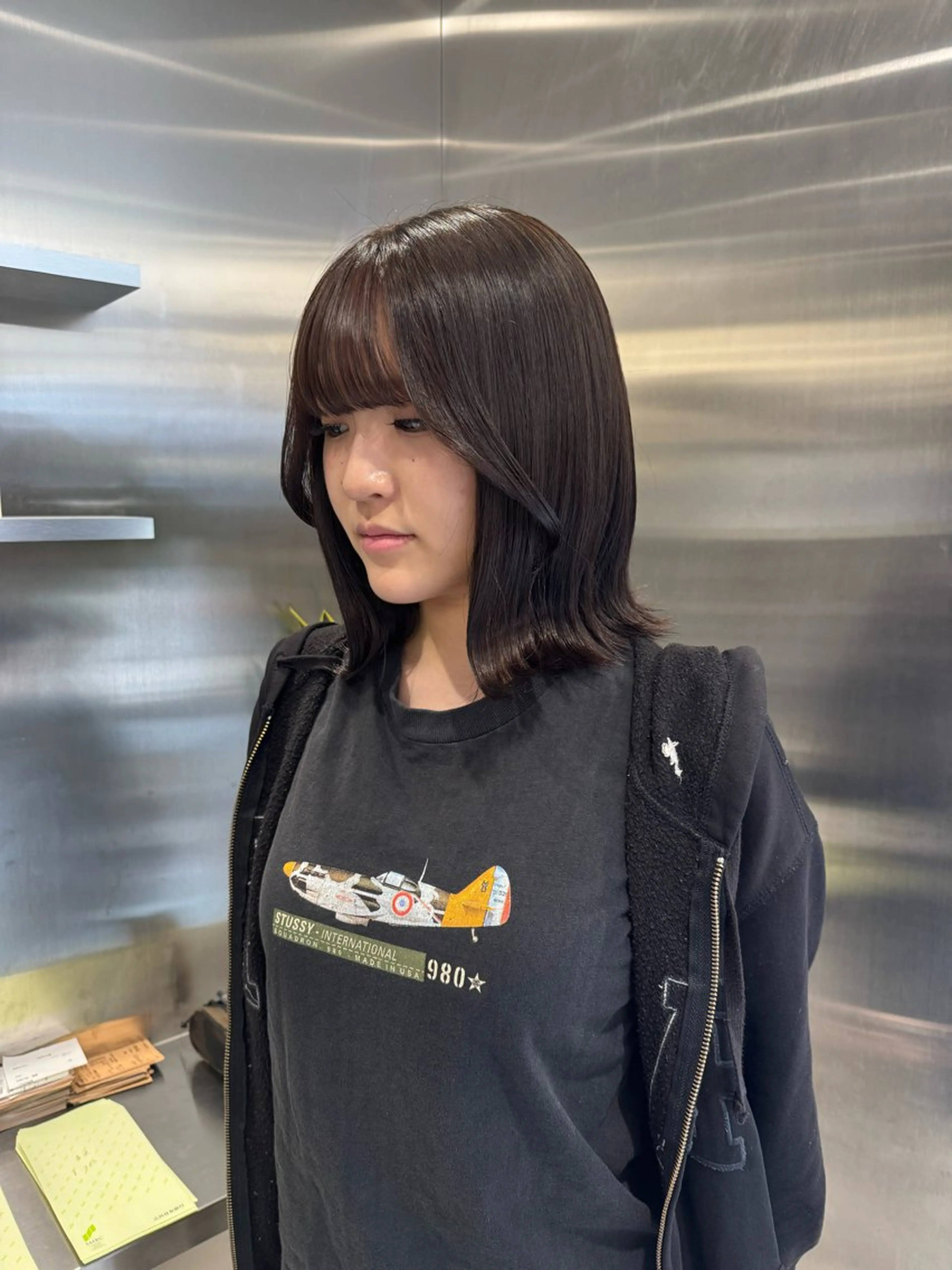 カラー ブリーチ ケアブリーチ デザインカラー ダブルカラー イヤリングカラー ヘアカラー 酸性ストレート /ハイトーン/つばさのヘアスタイル