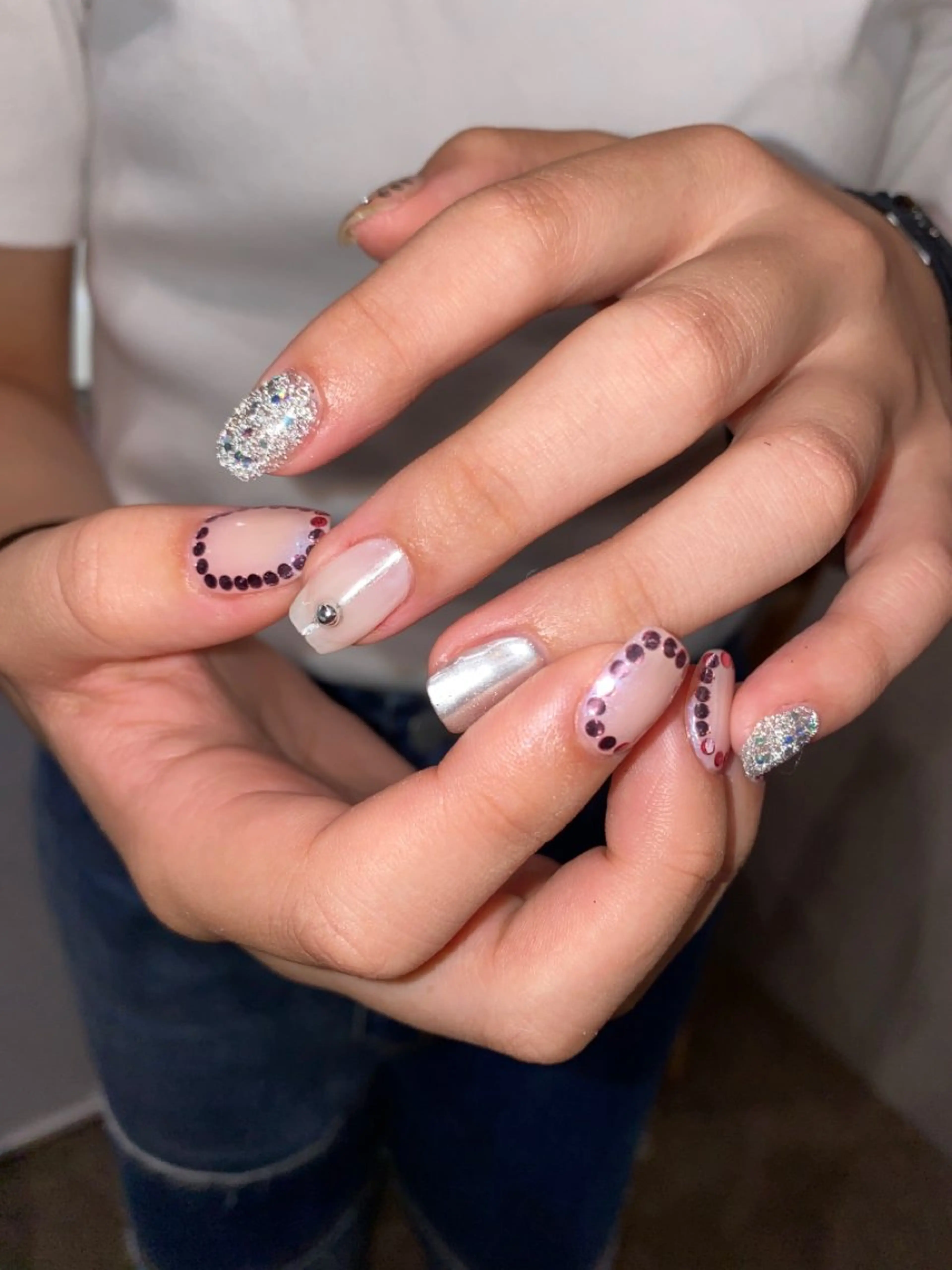 ネイル キラキラネイル ハンドネイル chika ／ nailのネイルデザイン