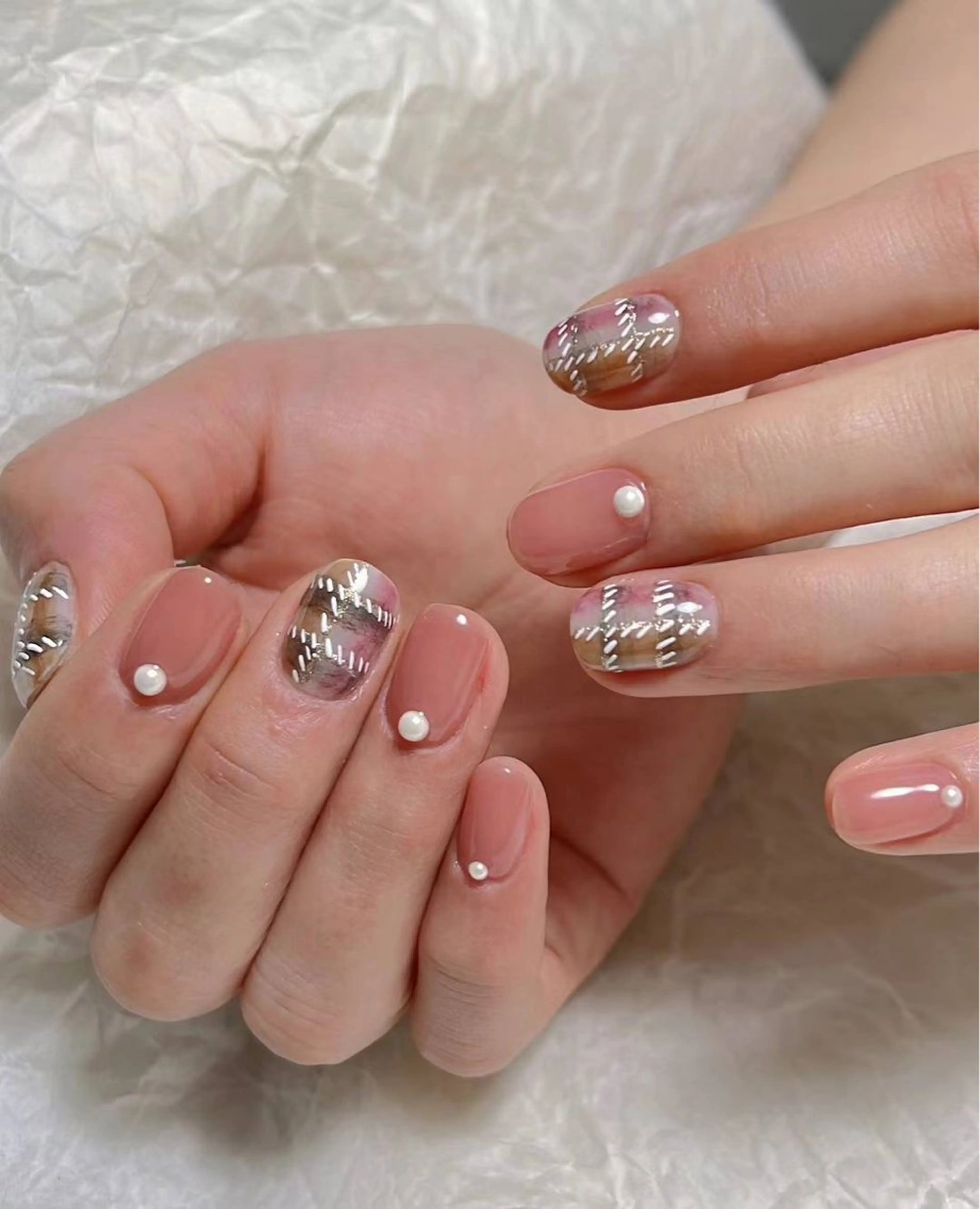 ミディアム めぐみのネイルサロン 惠のネイルデザイン