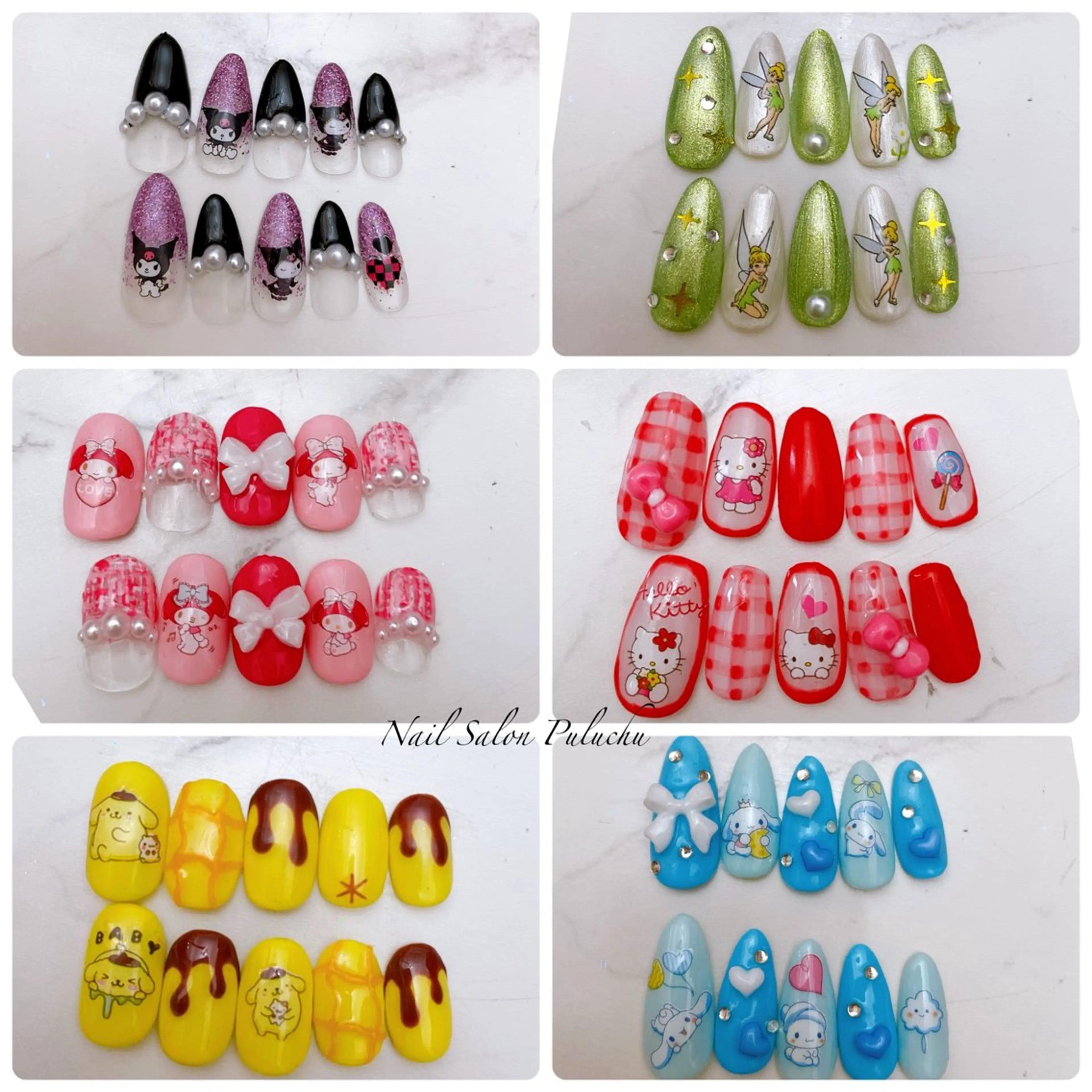 ネイル ネイルチップ ♡ puluchu ♡のネイルデザイン