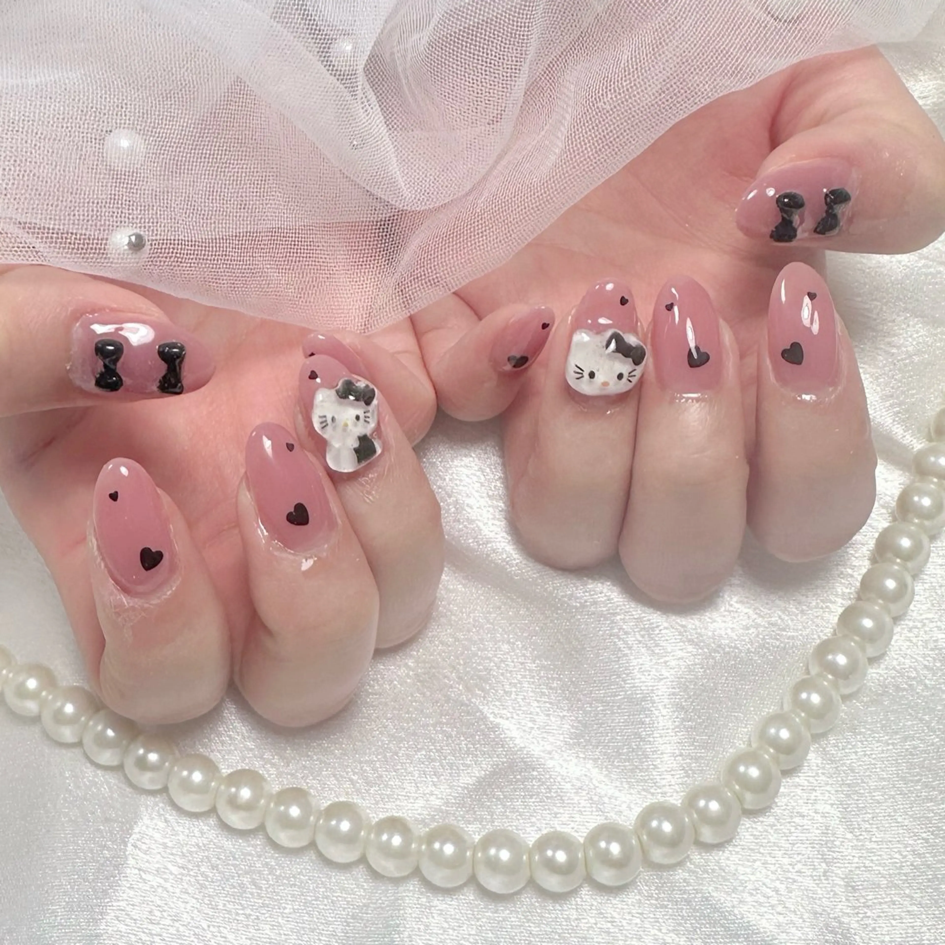 ネイル ハンドネイル Mari 🎀六月移転のネイルデザイン