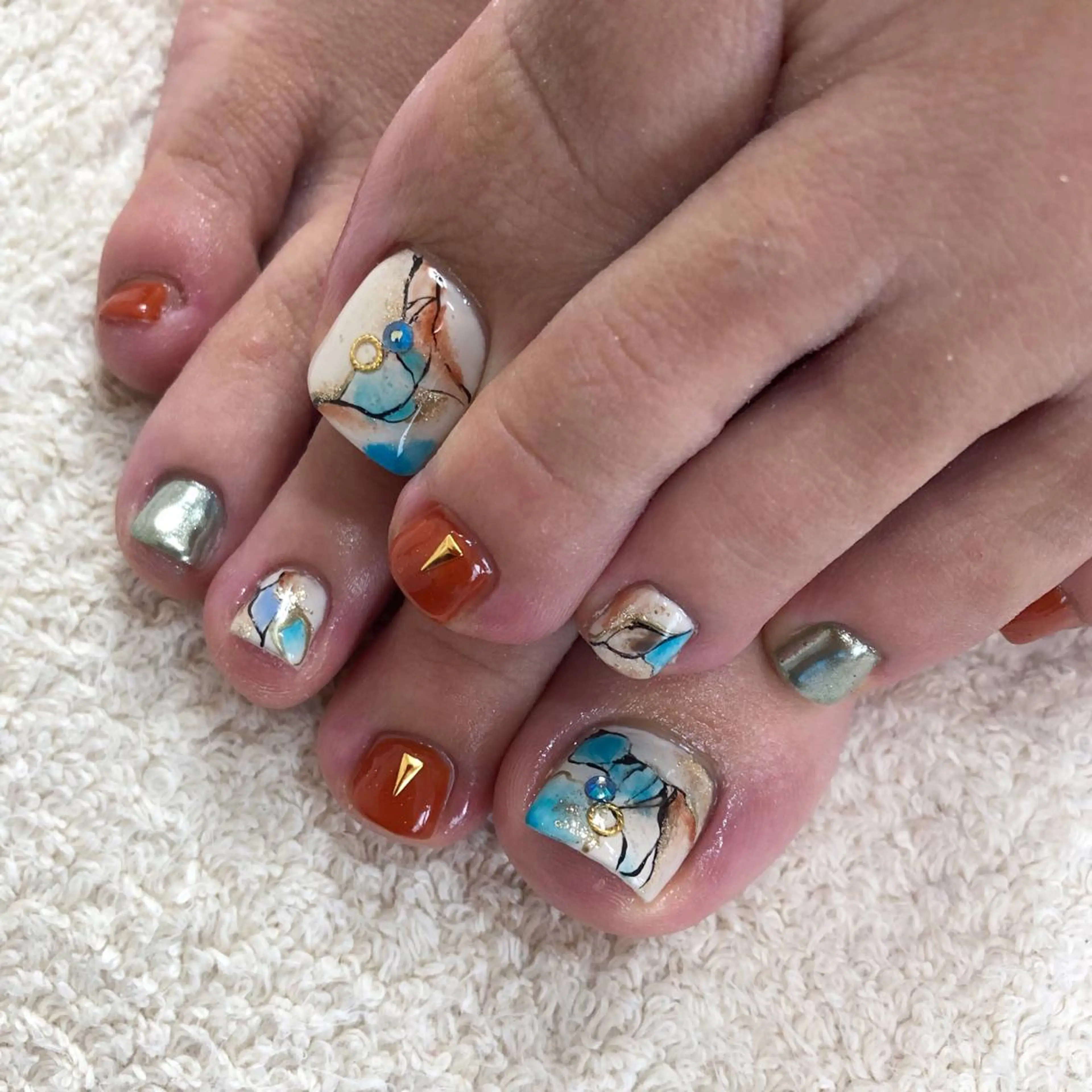 ネイル フットネイル puna nailのネイルデザイン