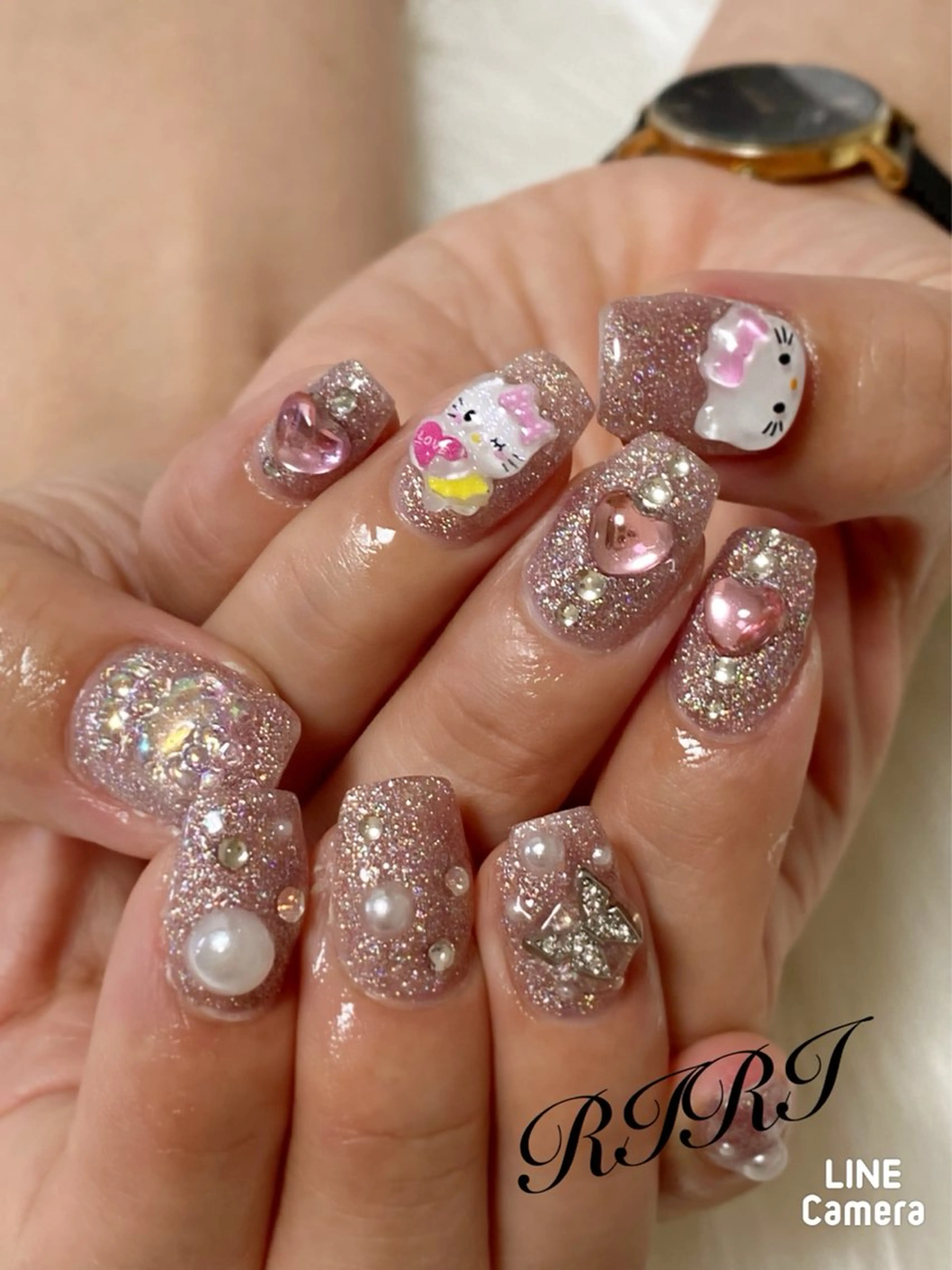 ネイル ハンドネイル riri オーナーのネイルデザイン