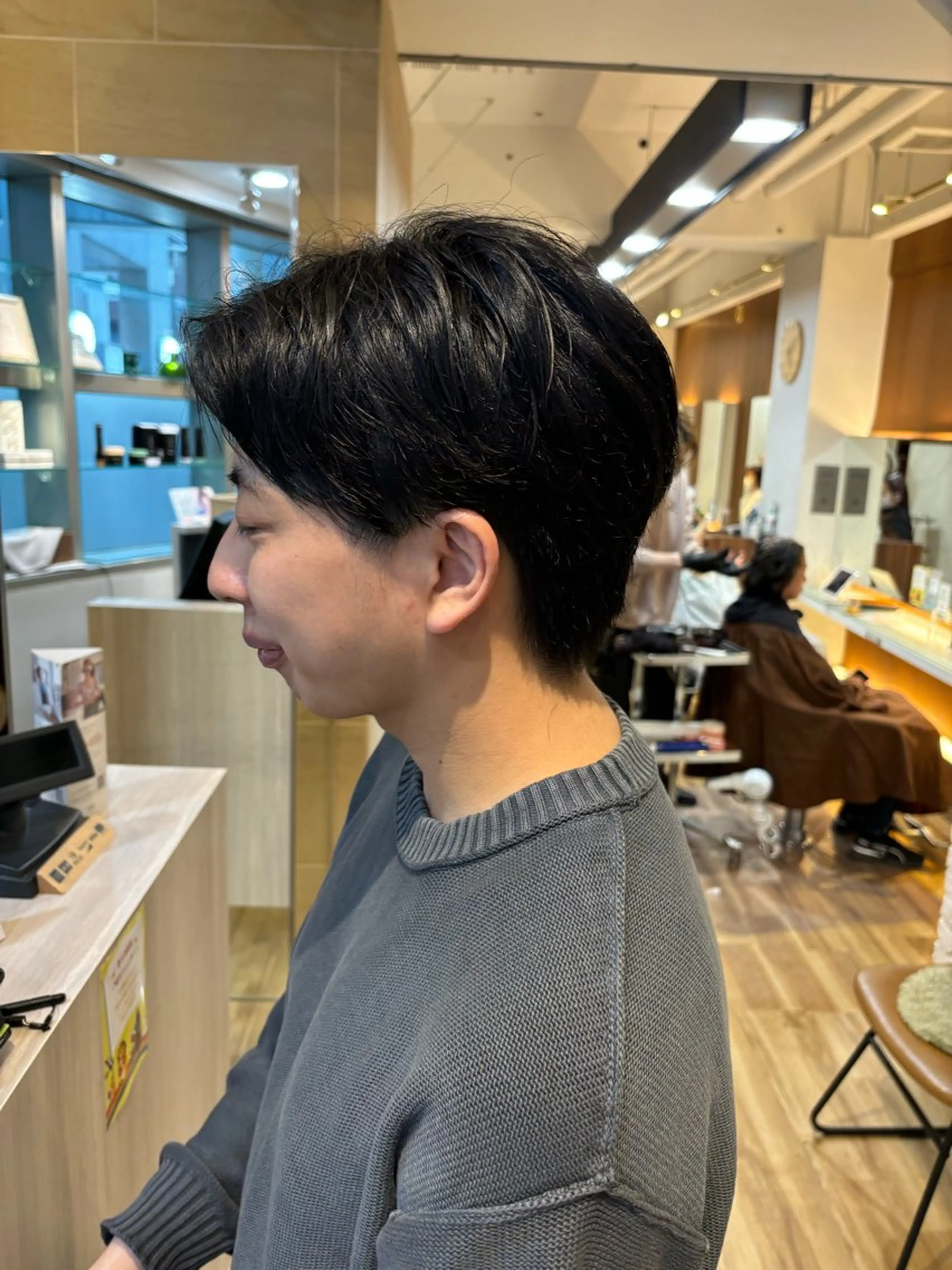 メンズ 池田理紗/メンズ カット/切りっぱなしのヘアスタイル