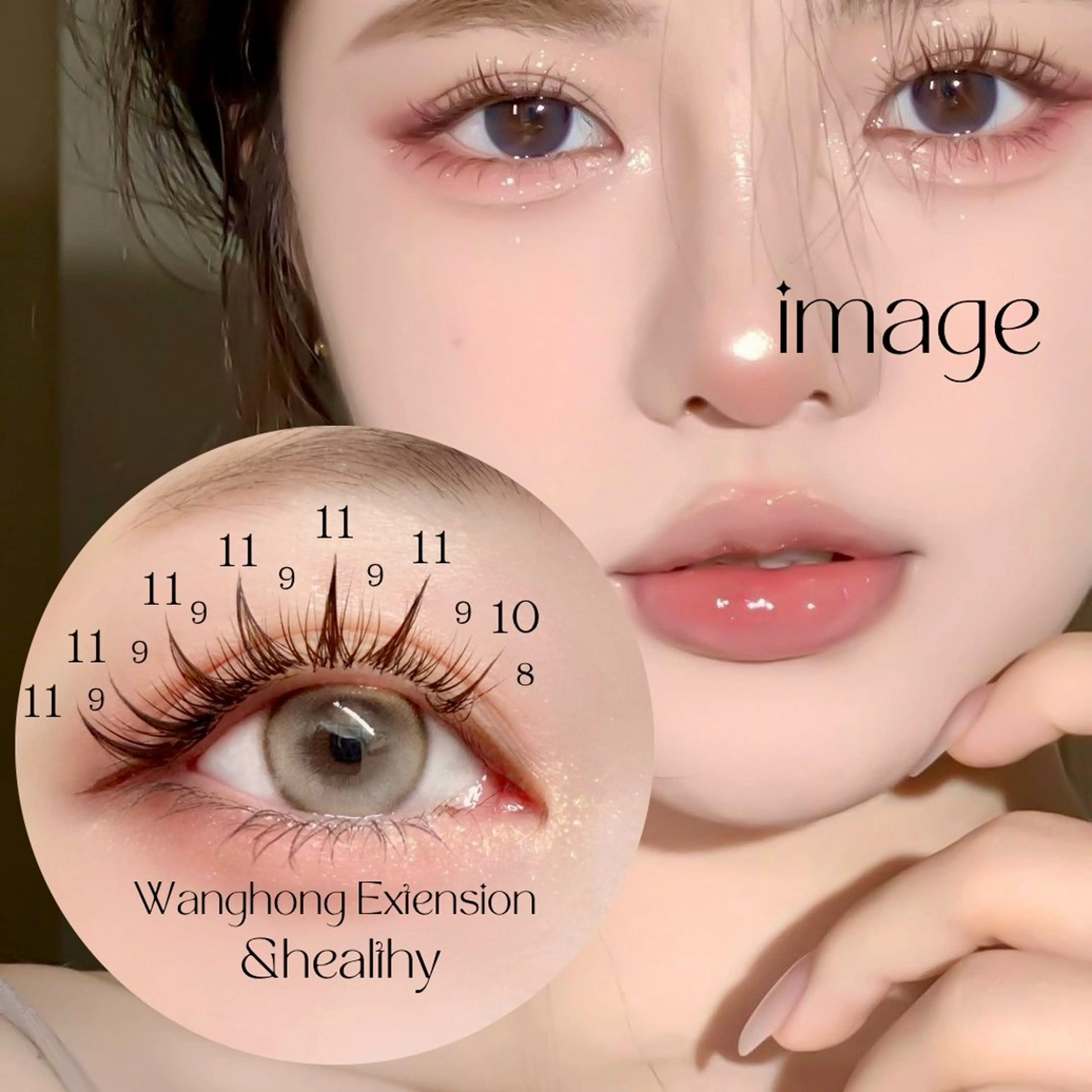 マツエク・マツパ RUMéL Natsumiのマツエク・マツパデザイン