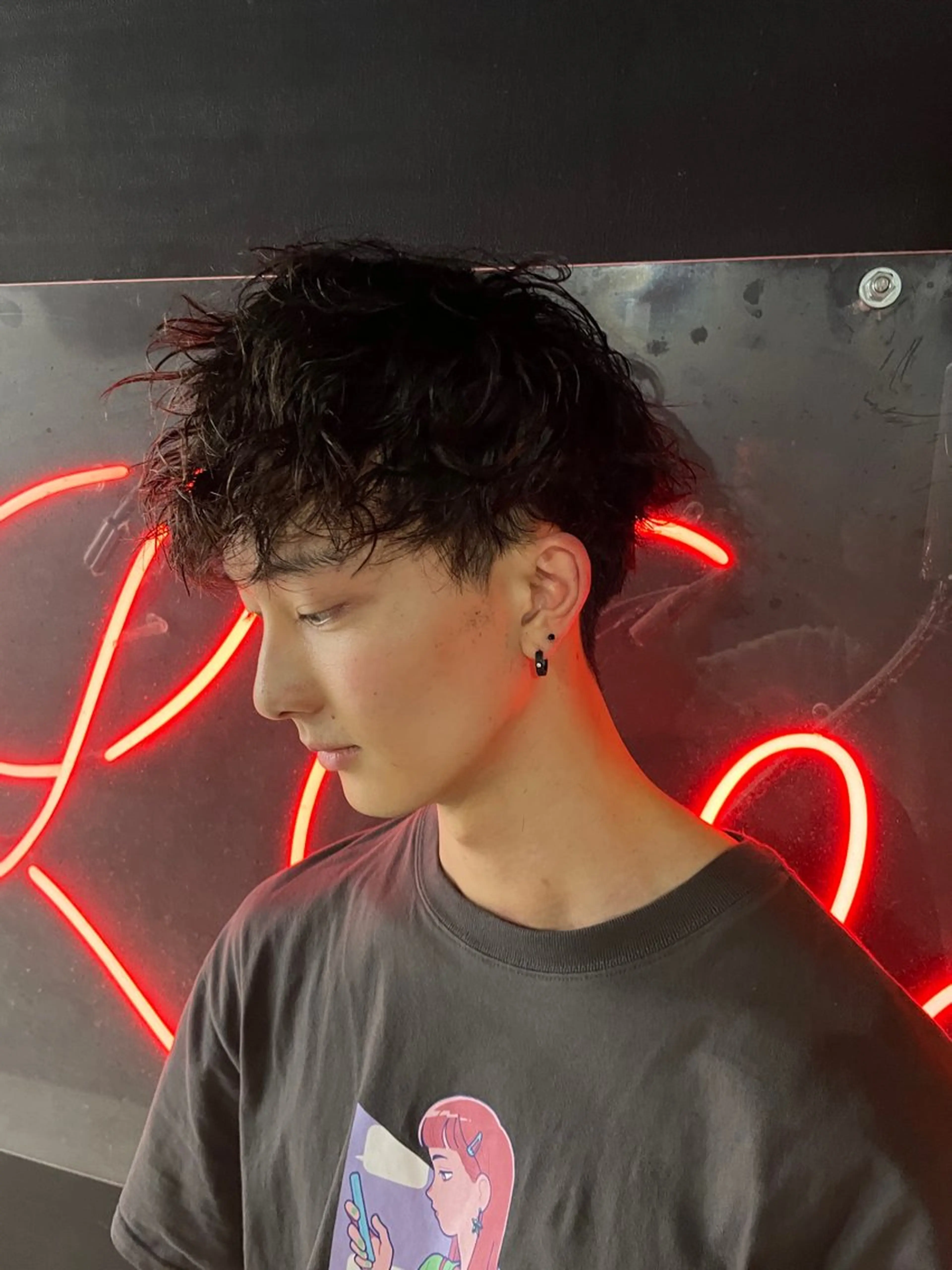 メンズ カット パーマ メンズサロンLOSS所属・新潟メンズ/縮毛矯正 パーマ/mizukiのヘアスタイル