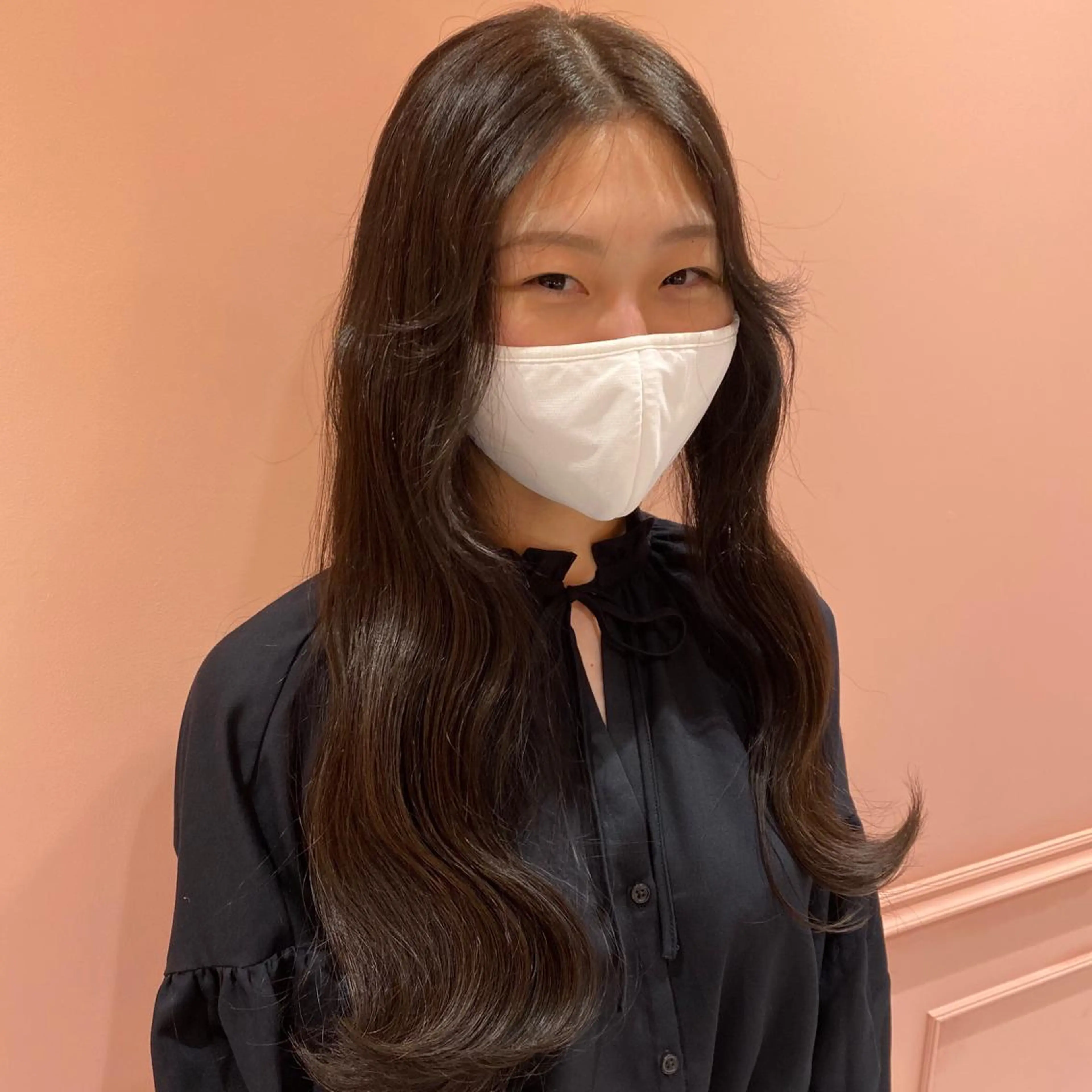 ロング カラー MOE🐈‍⬛🎀 エクステ/ワンホンのヘアスタイル