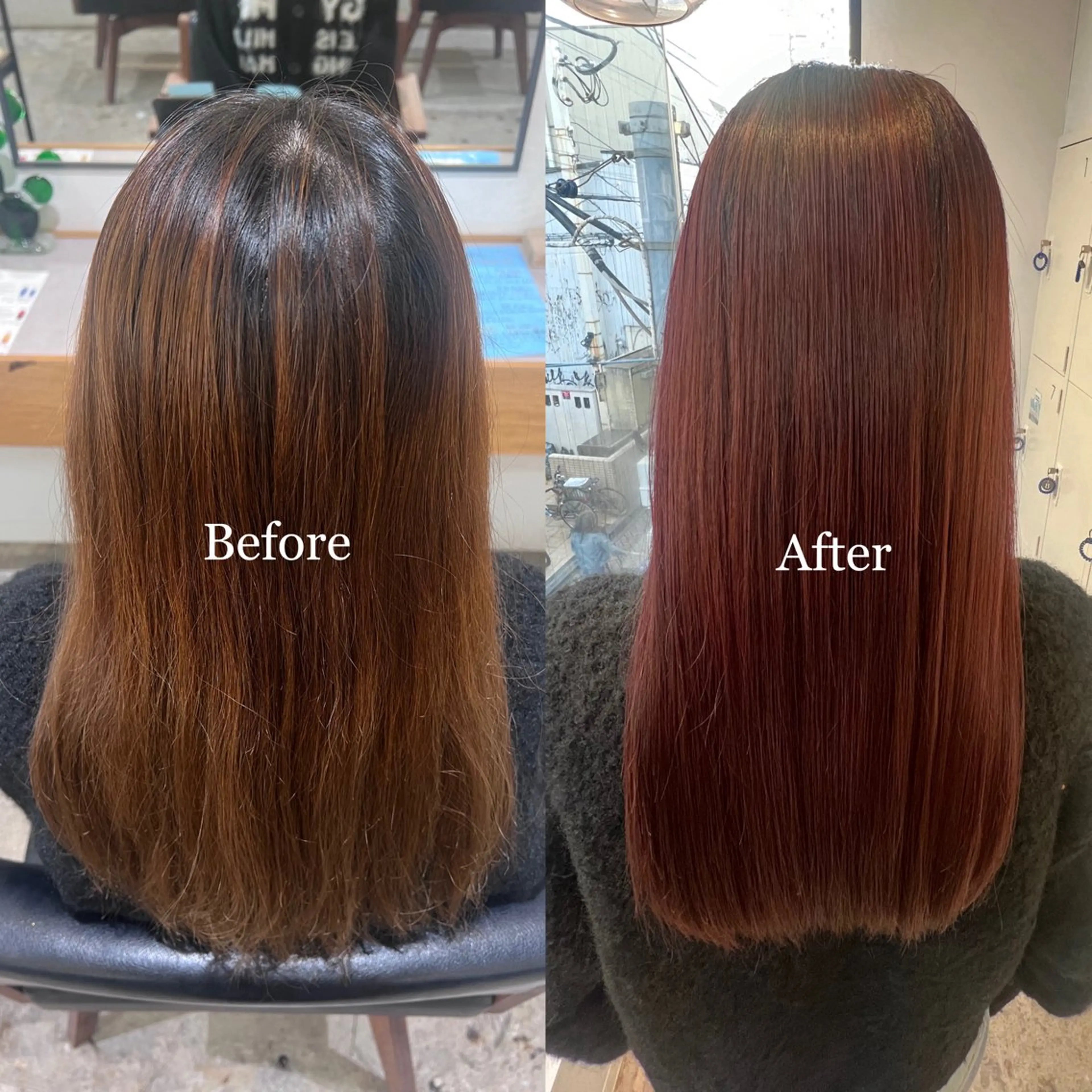 ロング ヘアカラー トリートメント suzuna 🫧のヘアスタイル