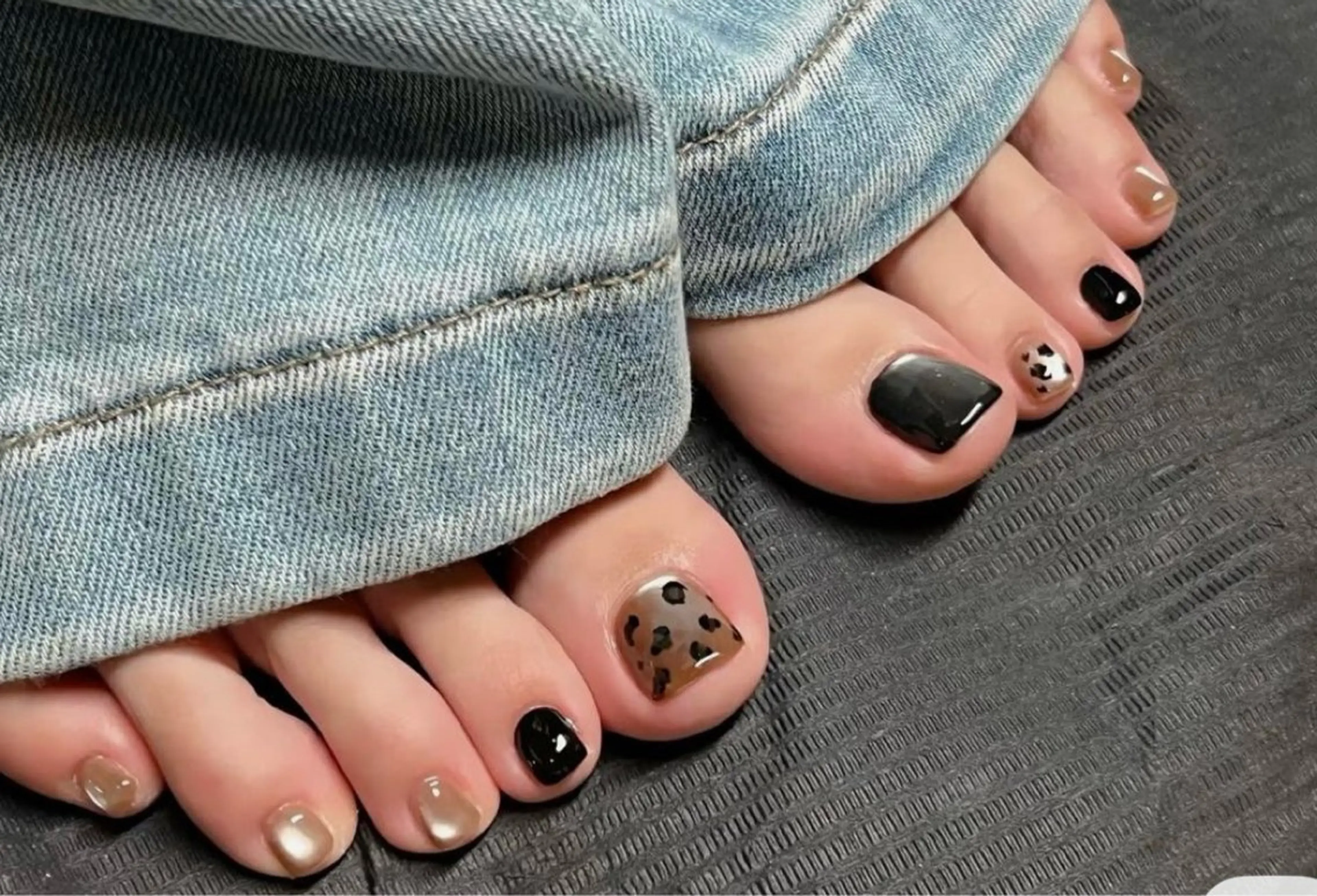 ネイル アートネイル フットネイル フレンチネイル ジェルネイル 韓国ネイル Kawaii Nail Salon所属・YURI NAIL NARITAのネイルデザイン