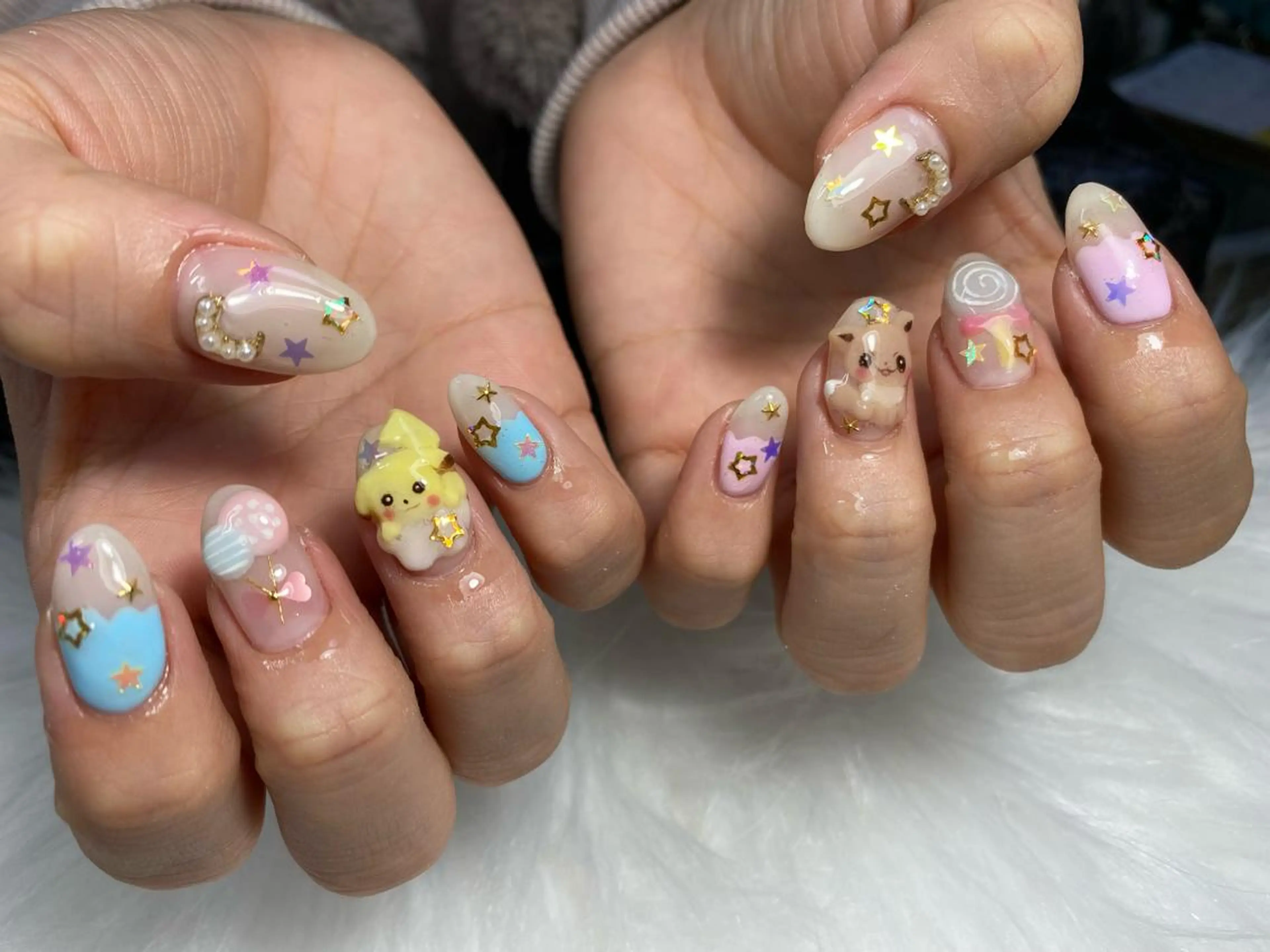 ネイル ハンドネイル Mana‪ ‪·͜· ❤︎‬のネイルデザイン