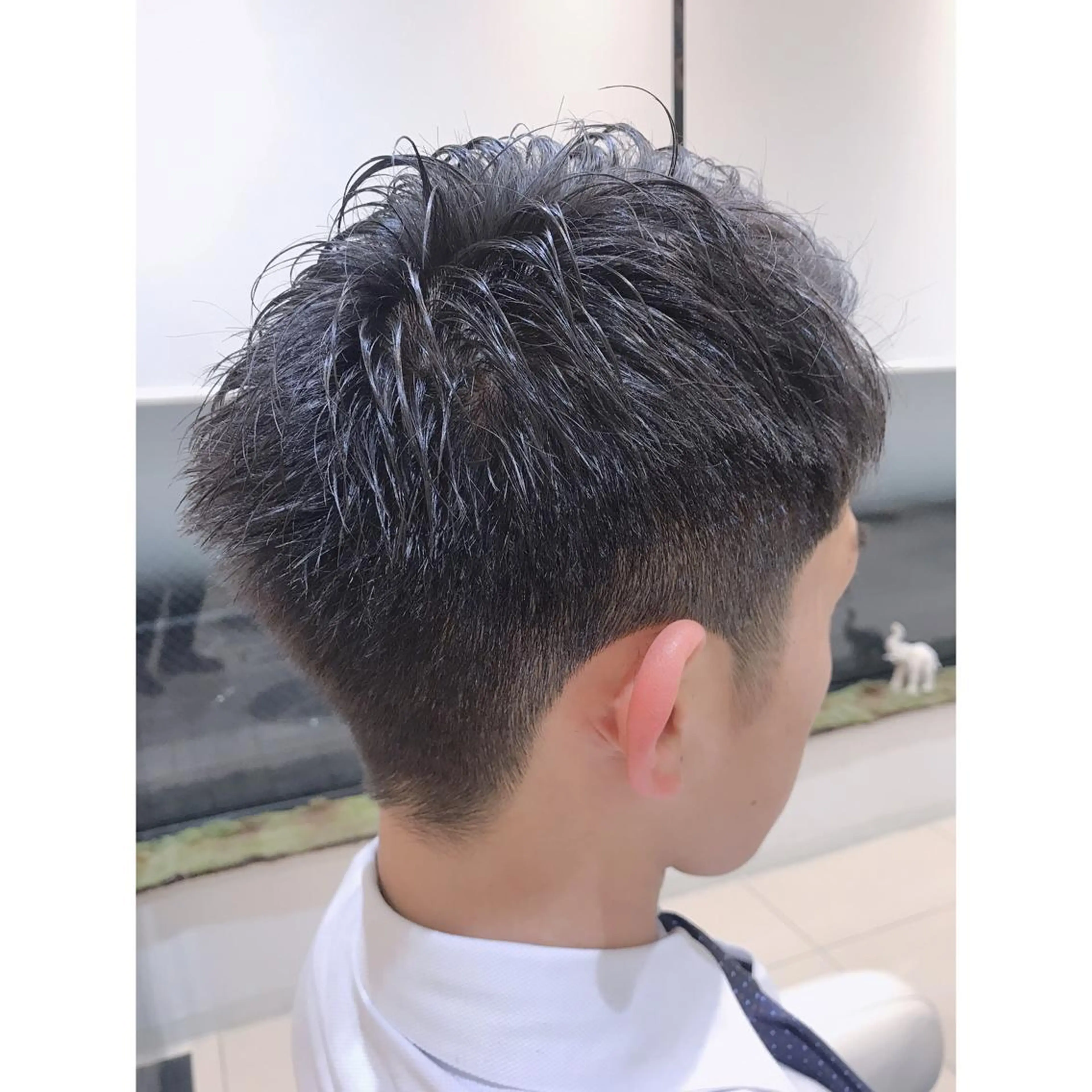 ショート メンズ 髪質改善/茅ヶ崎 マツモト リョウのヘアスタイル