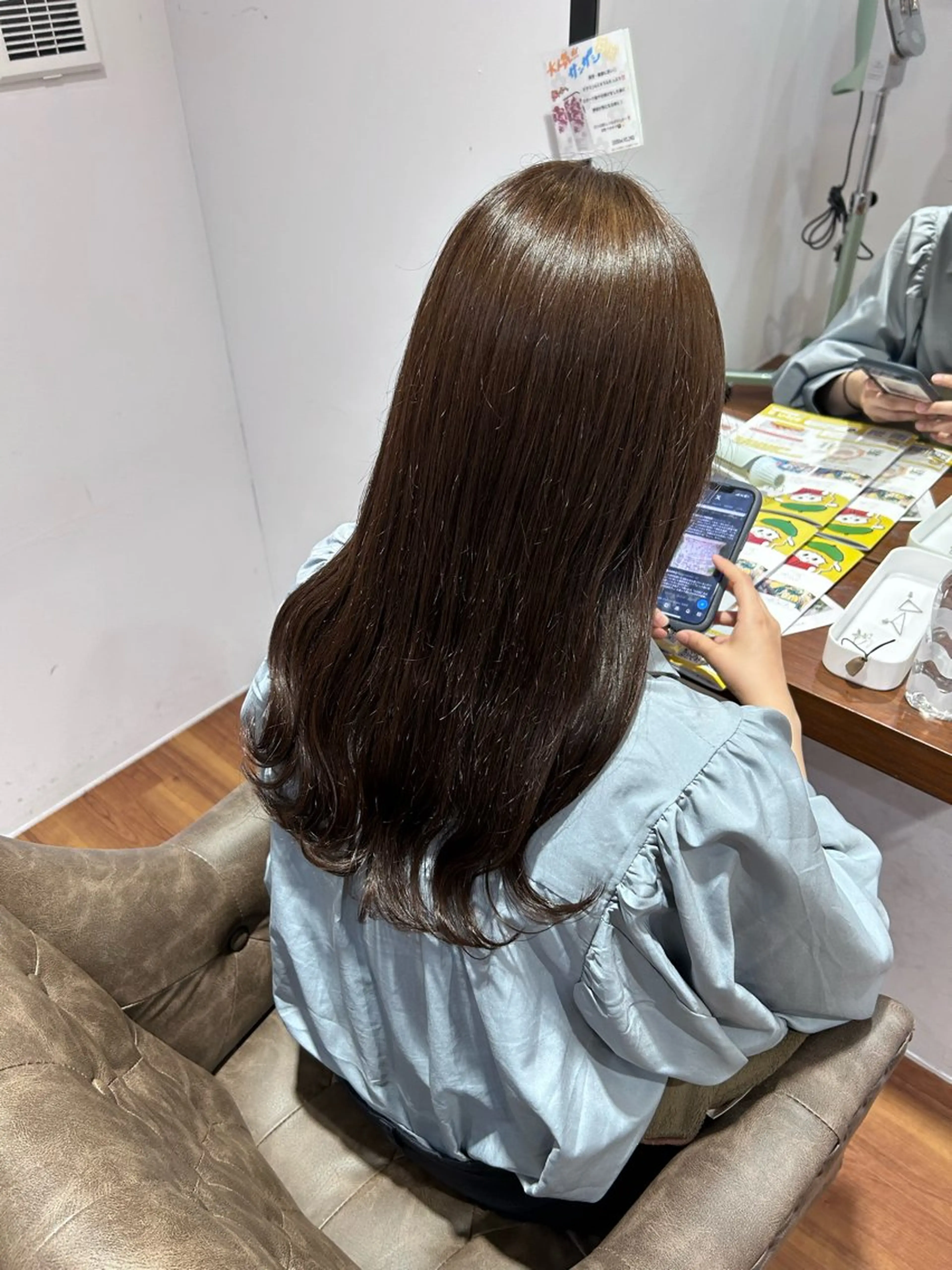 ロング カラー 廣瀬 美月のヘアスタイル