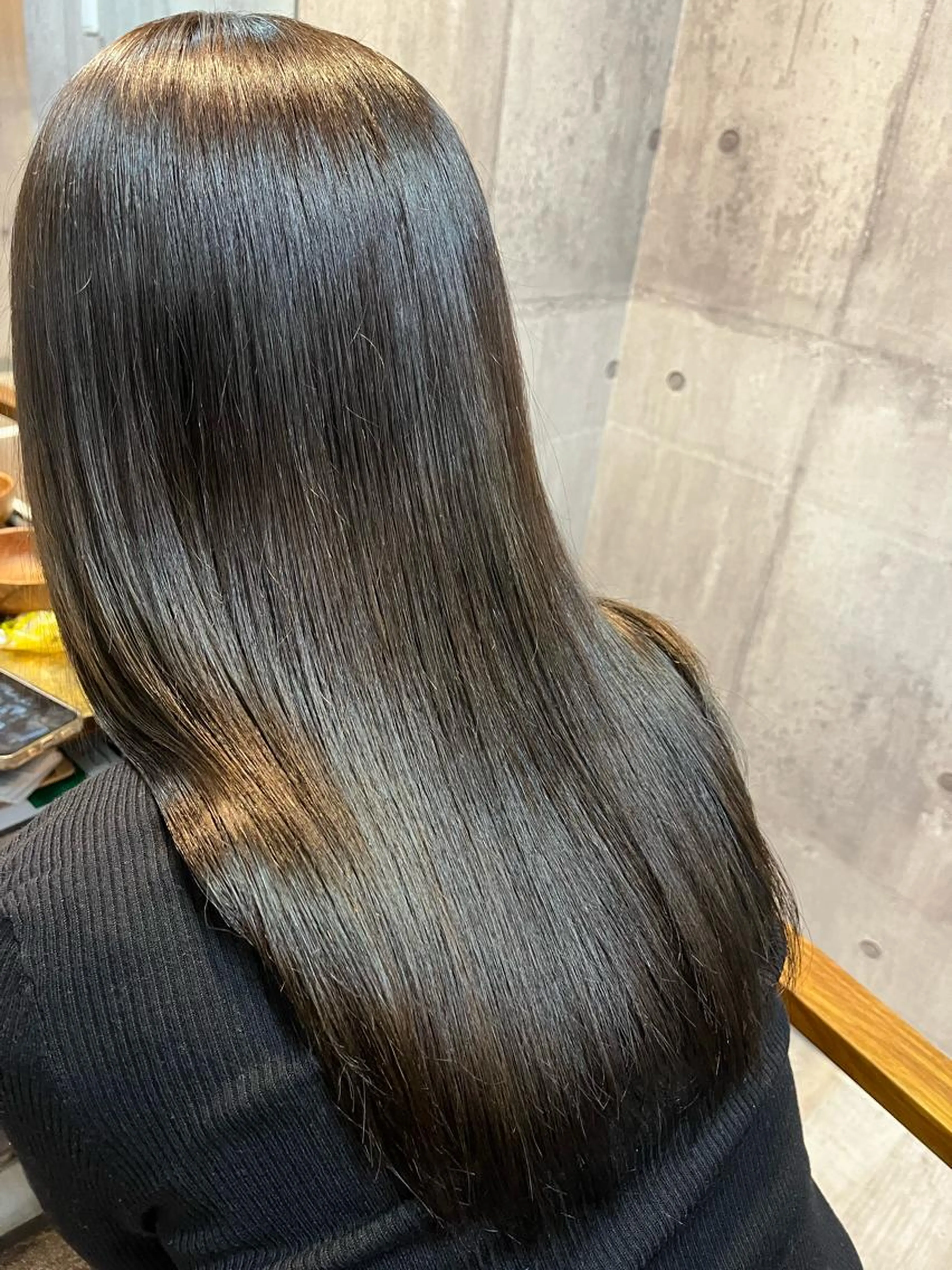 💝透明感カラー＋5ステップTOKIOトリートメント&マイクロバブル💗の写真