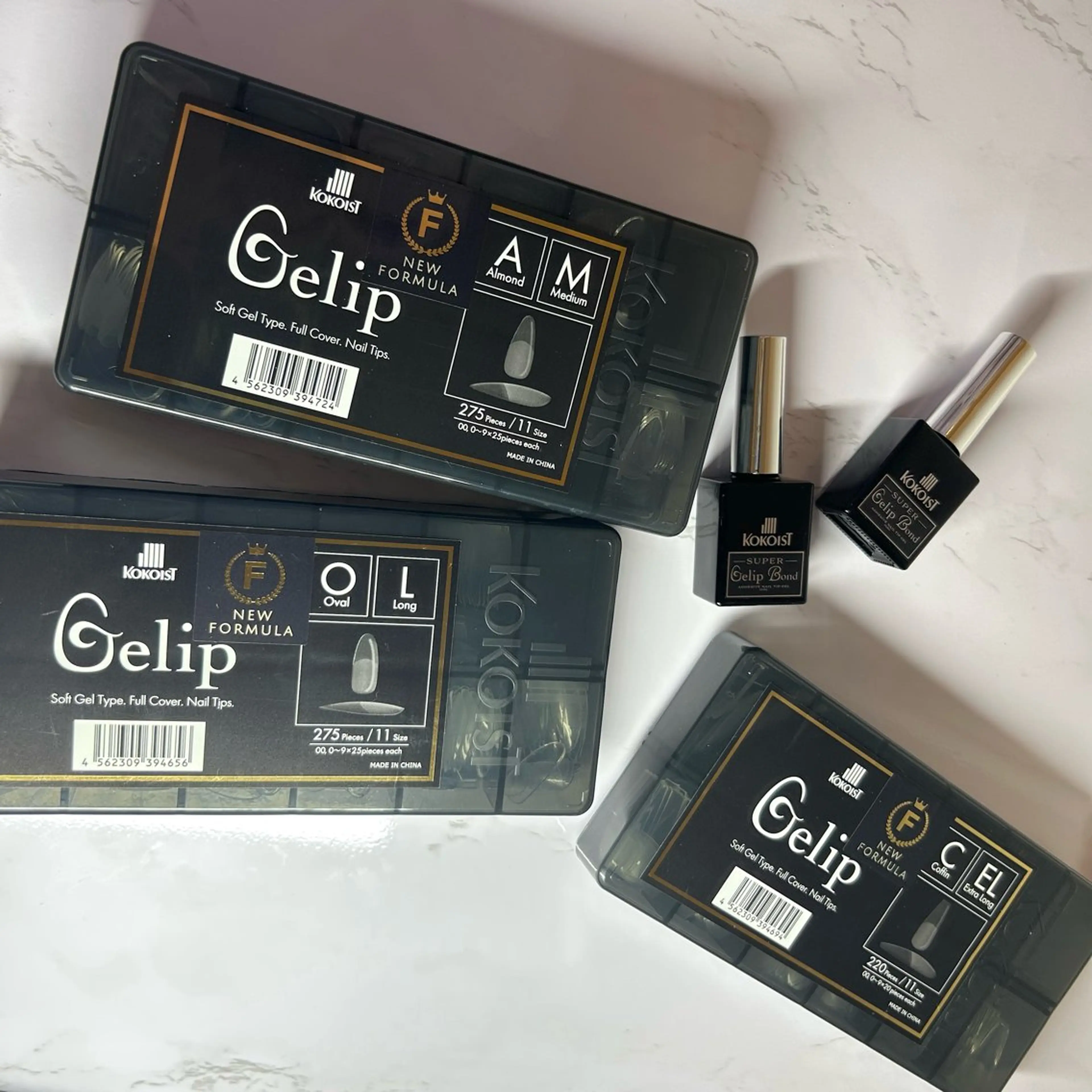 フルチップ長さだし(ジェリップ)+廃盤ワンカラー(オフ無)の写真