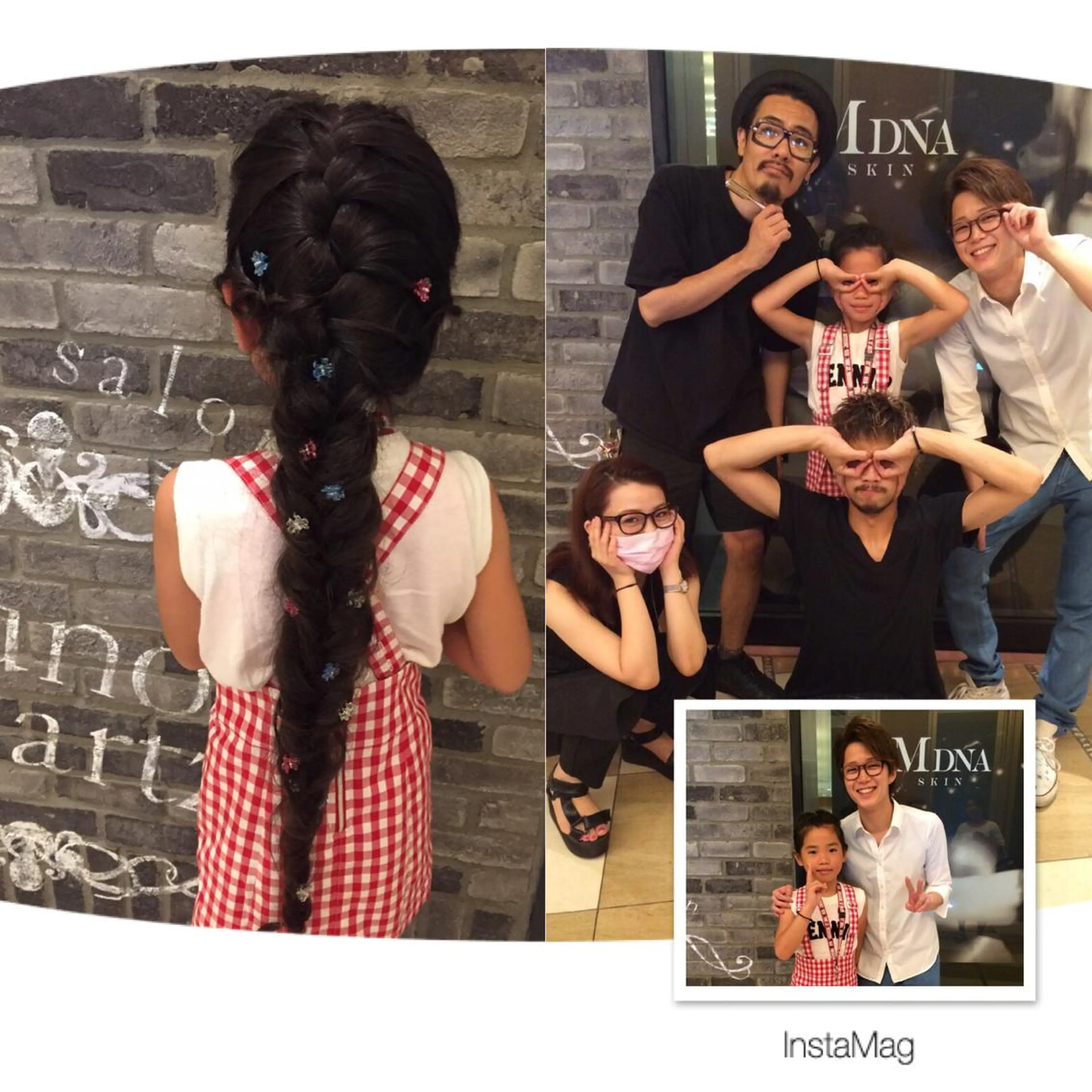 ロング ヘアアレンジ キッズ Hair mission【ヘアーミッション】心斎橋所属・エクステ／レイヤー 落合/心斎橋のヘアスタイル