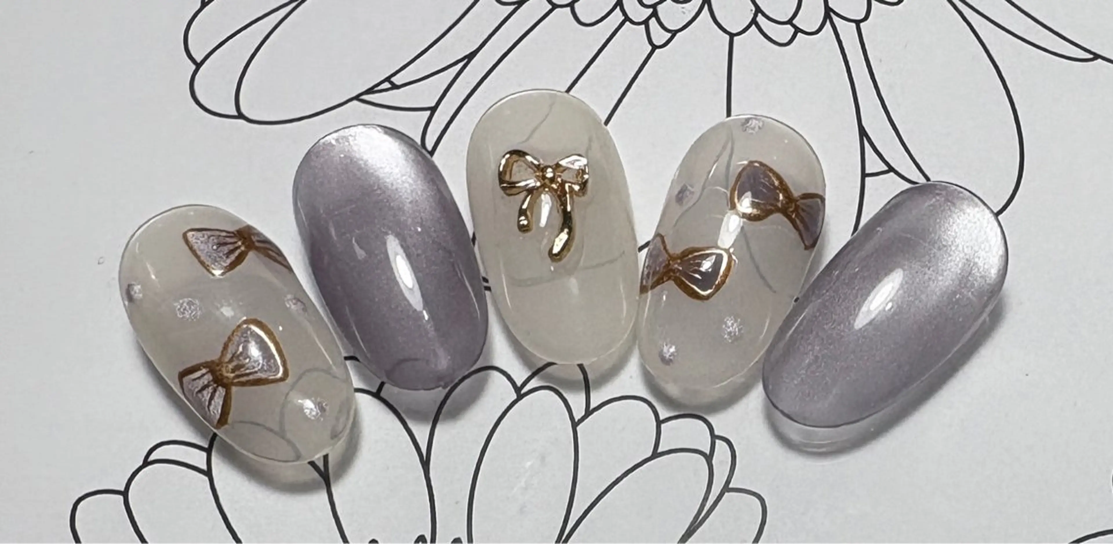 ネイル ハンドネイル AngelChris ビューティーサロンのネイルデザイン