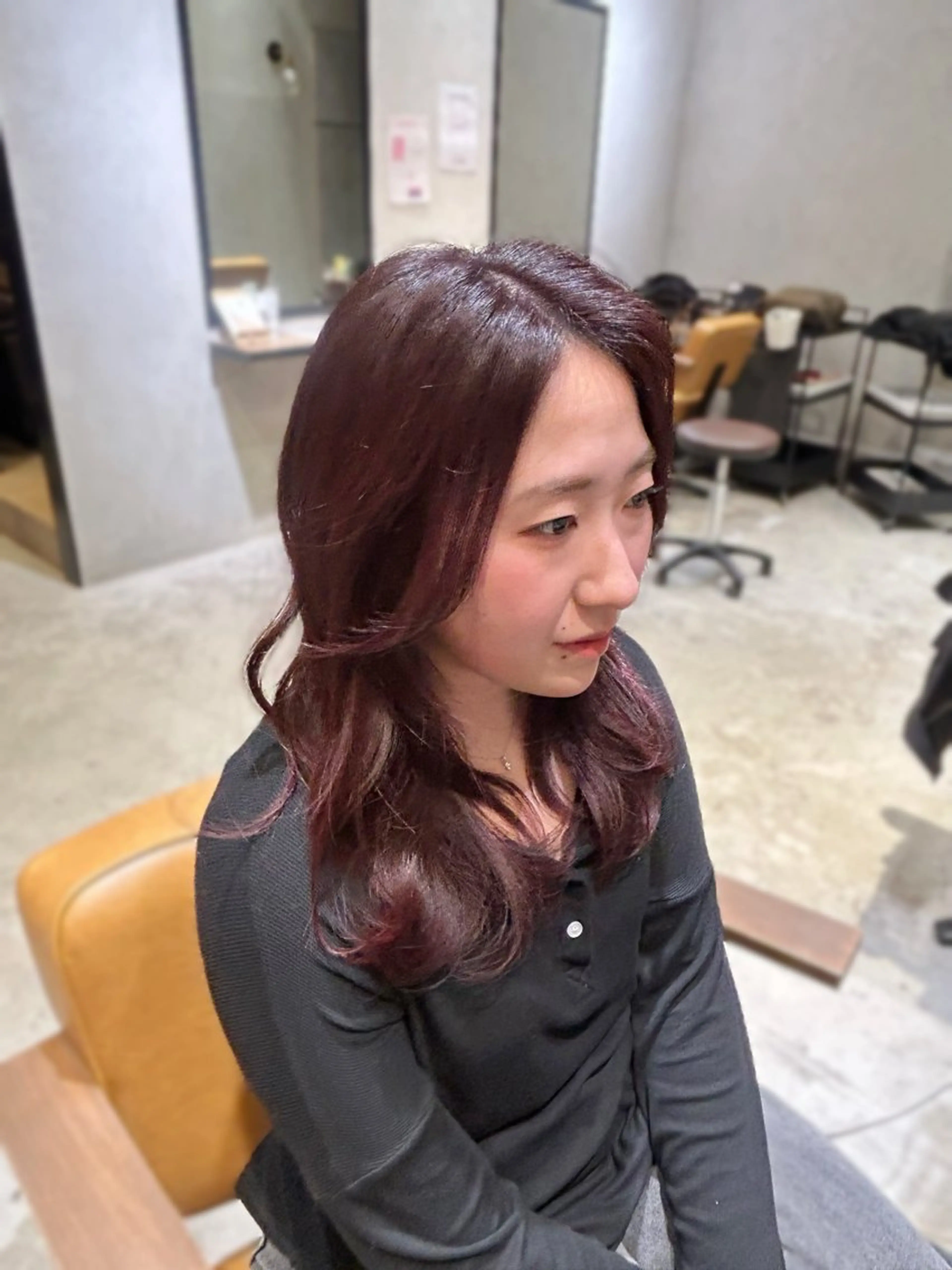 ミディアム カラー Riri ⭐️のヘアスタイル