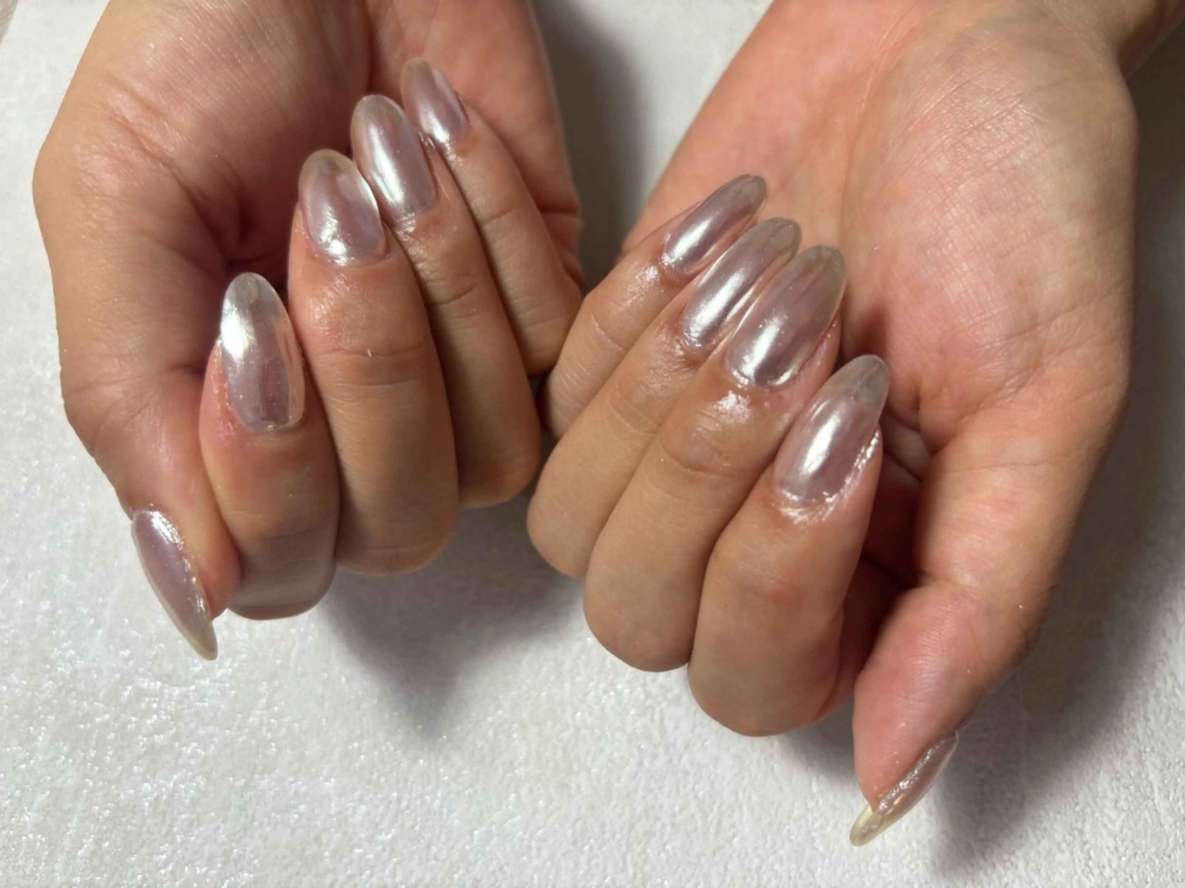 ネイル オーロラネイル フットネイル フレンチネイル ジェルネイル マグネットネイル ハンドネイル Mogu nail 二子玉川のネイルデザイン