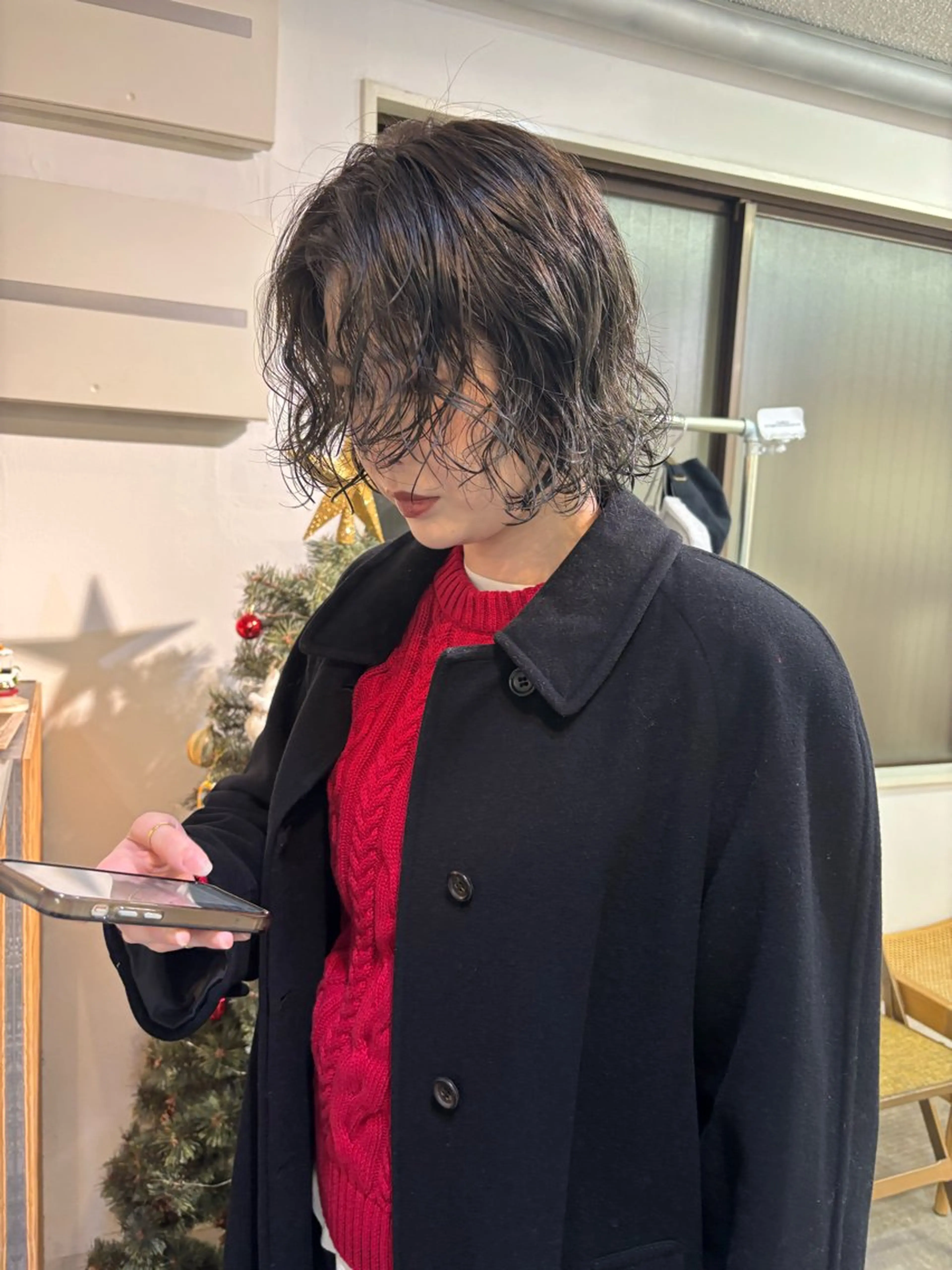 ショート カラー パーマ カット ヘアカラー トリートメント sakura🌸 レイヤー/韓国ヘアのヘアスタイル