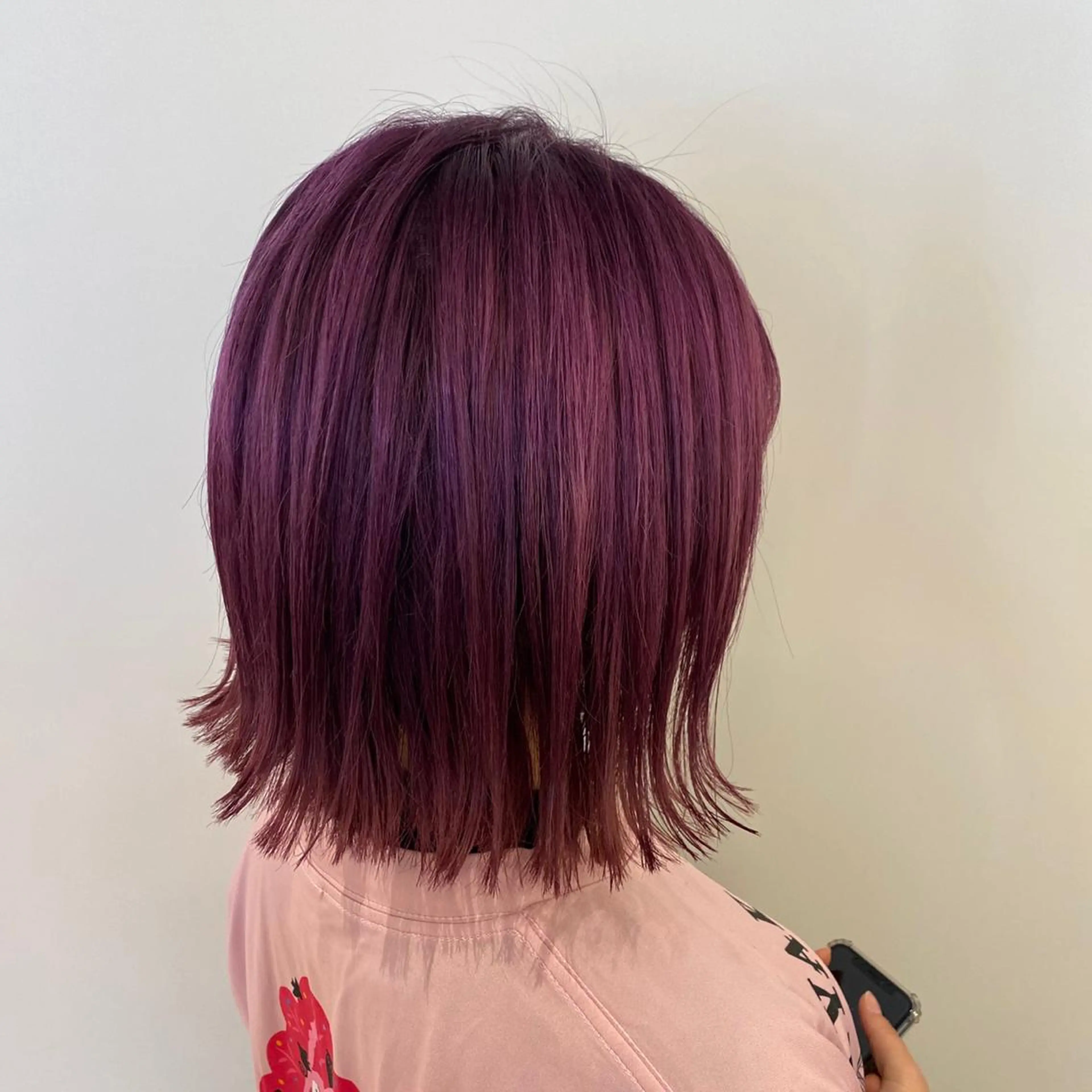 ミディアム カラー パープルカラー ✨髪質改善✨ 後藤 大輝✂️のヘアスタイル