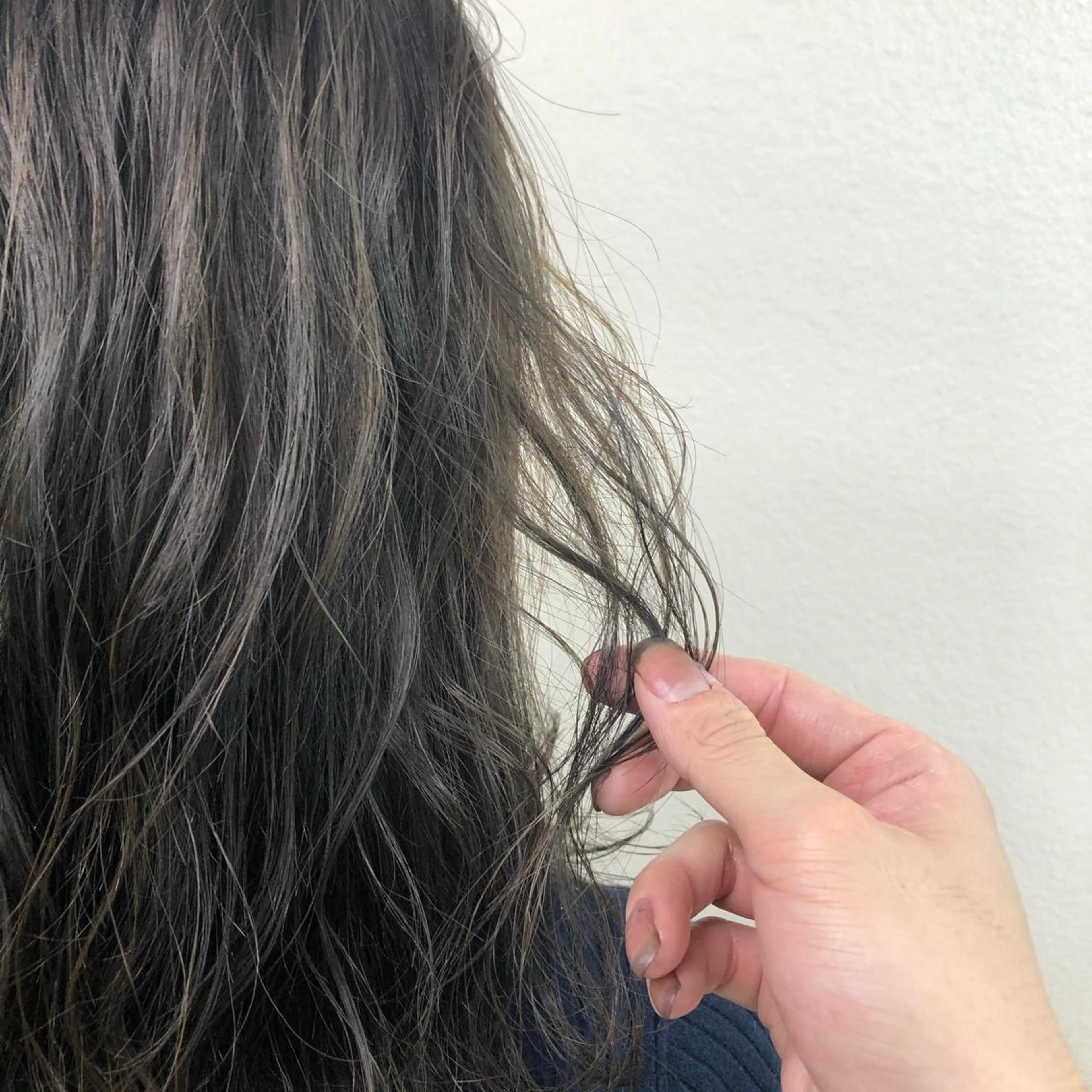 ミディアム カラー ヘアアレンジ 外苑前NO.1艶髪 透明感カラーのヘアスタイル