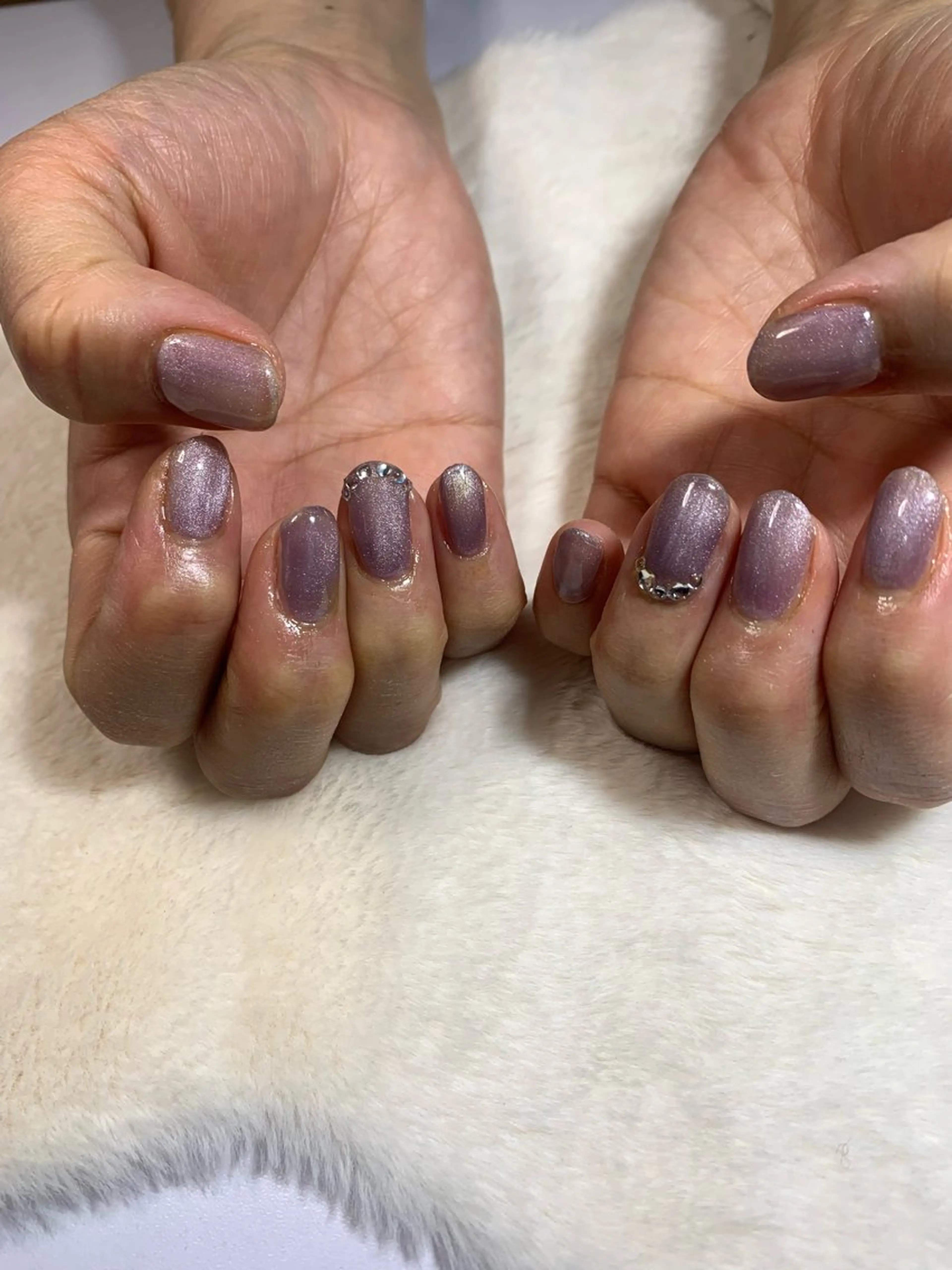 ネイル マグネットネイル ハンドネイル 北川 恭子のネイルデザイン