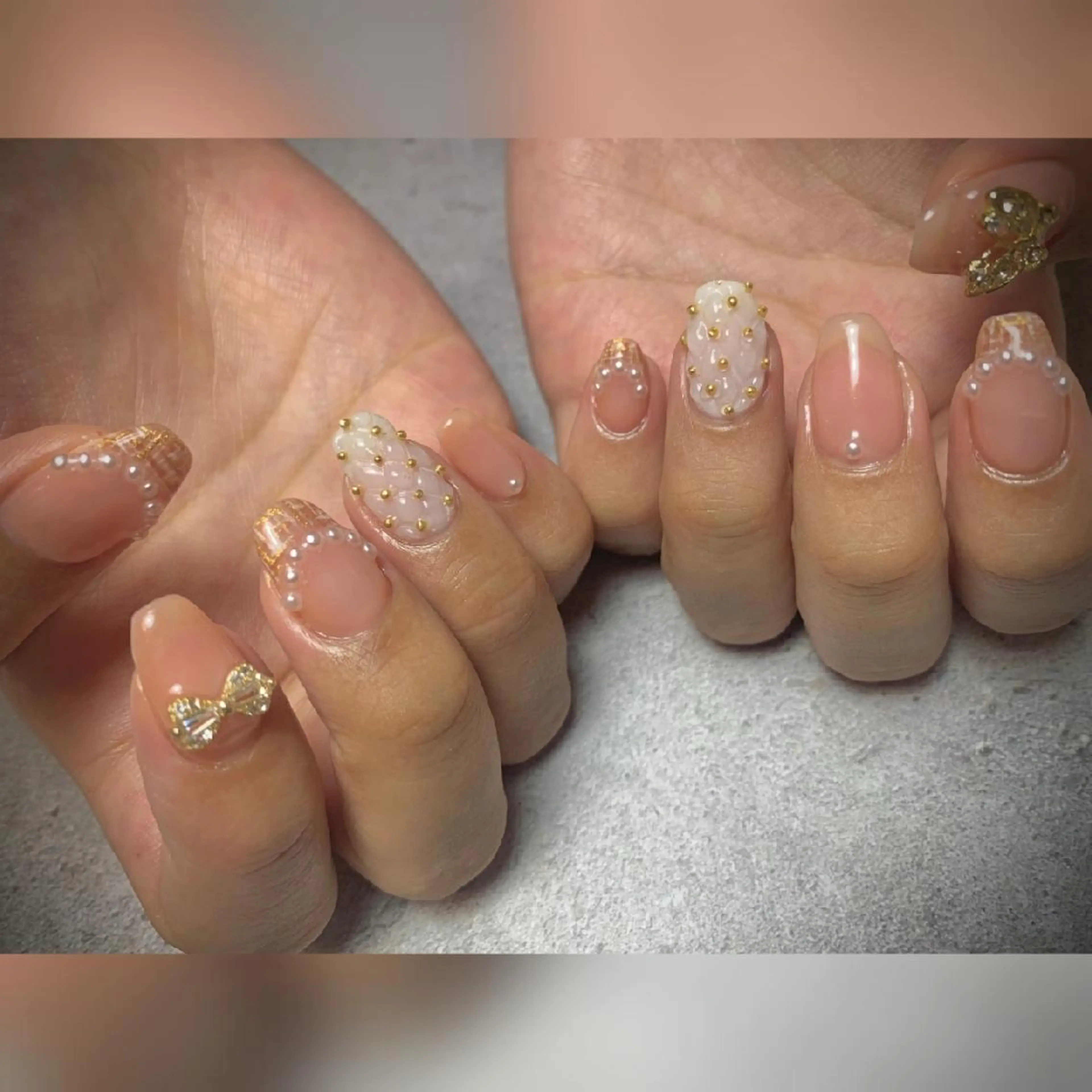 ネイル 持ち込み ハンドネイル ハンドケア Eden　private nail saron所属・Eden ♾️のネイルデザイン