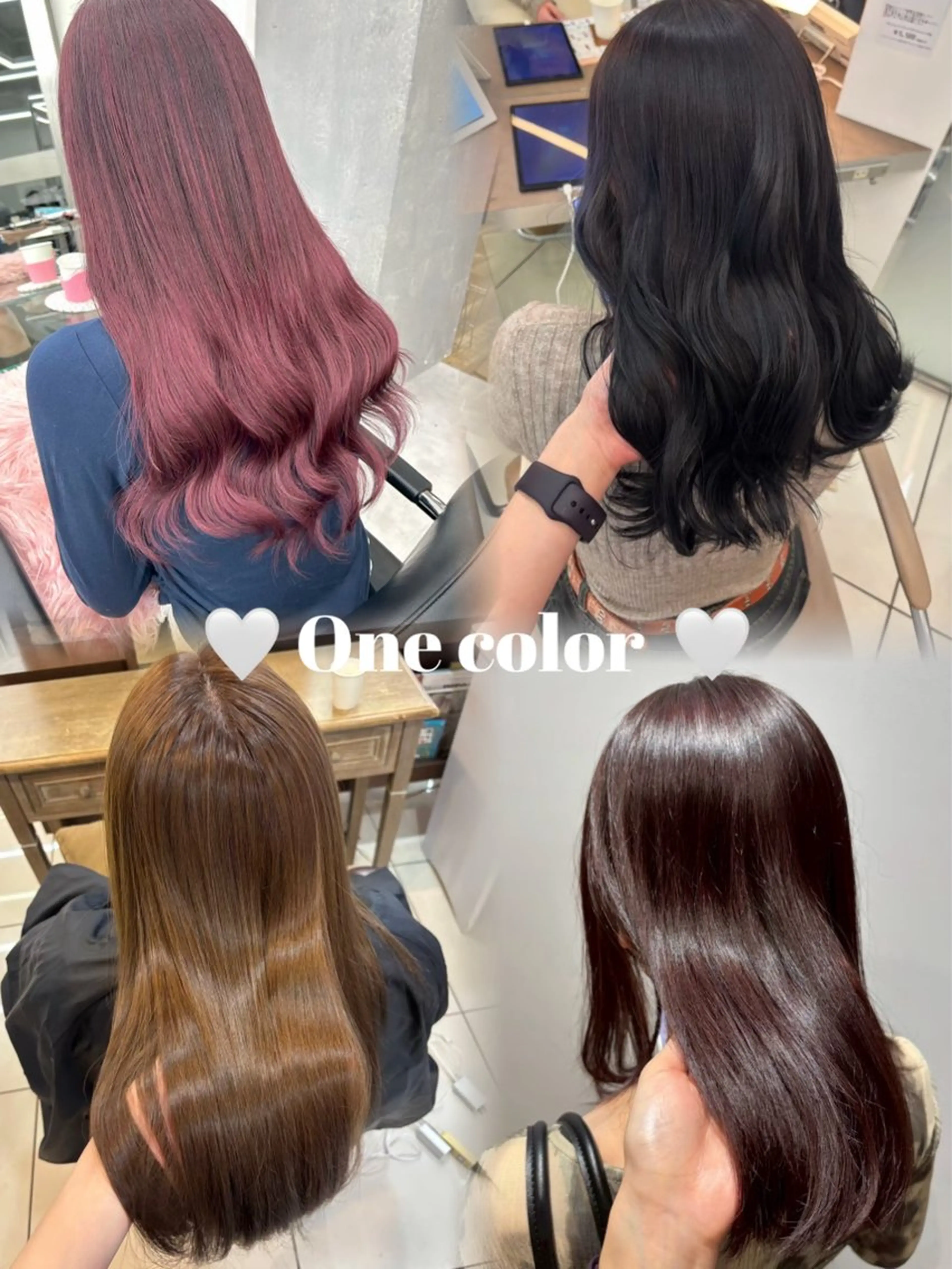 ロング カラー パーマ ヘアアレンジ カット ヘアカラー トリートメント ヘアセット STYLE横浜所属・アレンジ🎀エクステ ✨┆横浜🤍みいなのヘアスタイル
