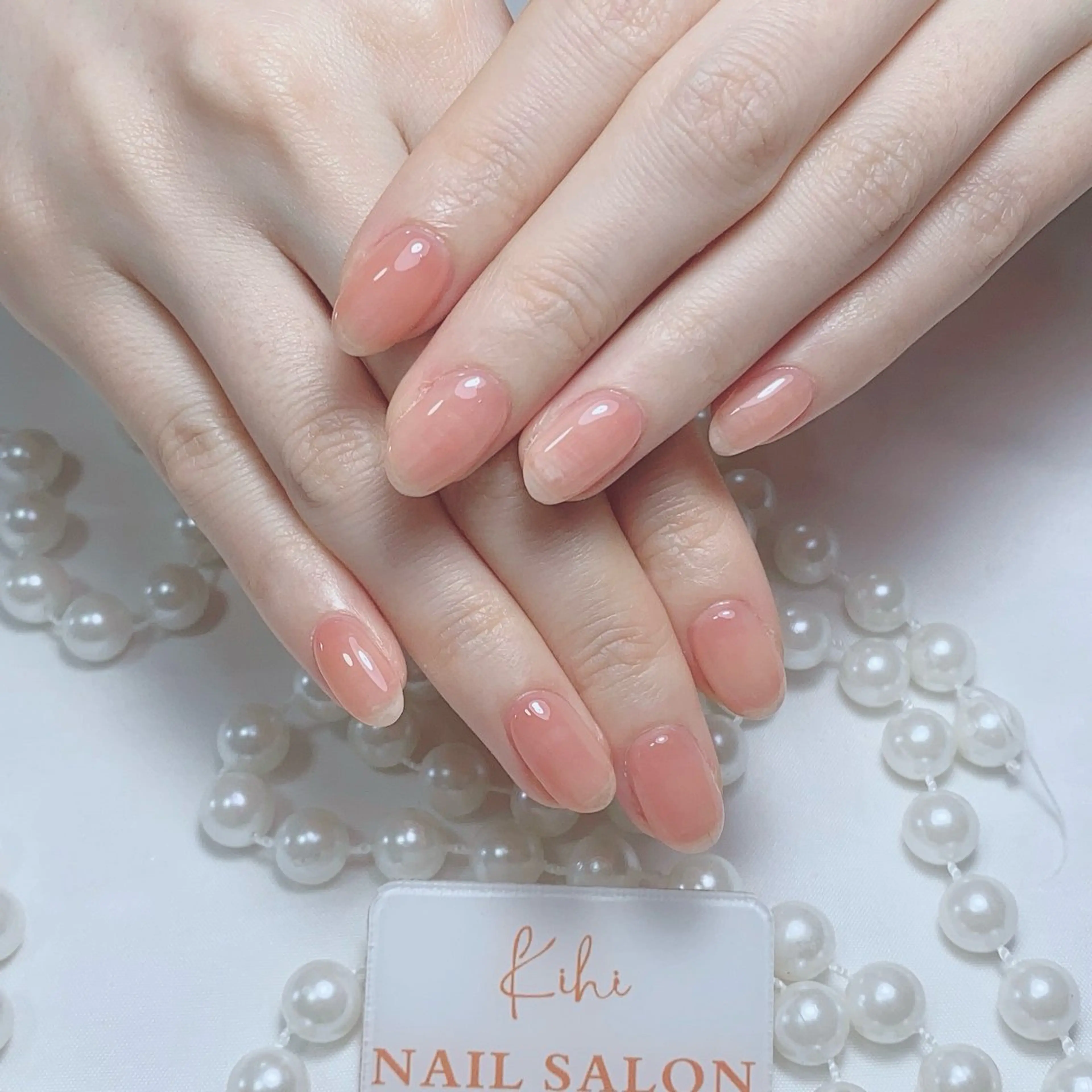 ネイル アートネイル フレンチネイル ジェルネイル グラデーション 韓国ネイル ハンドネイル 💕鈴木ユリ パラジェル/オフ無料のネイルデザイン