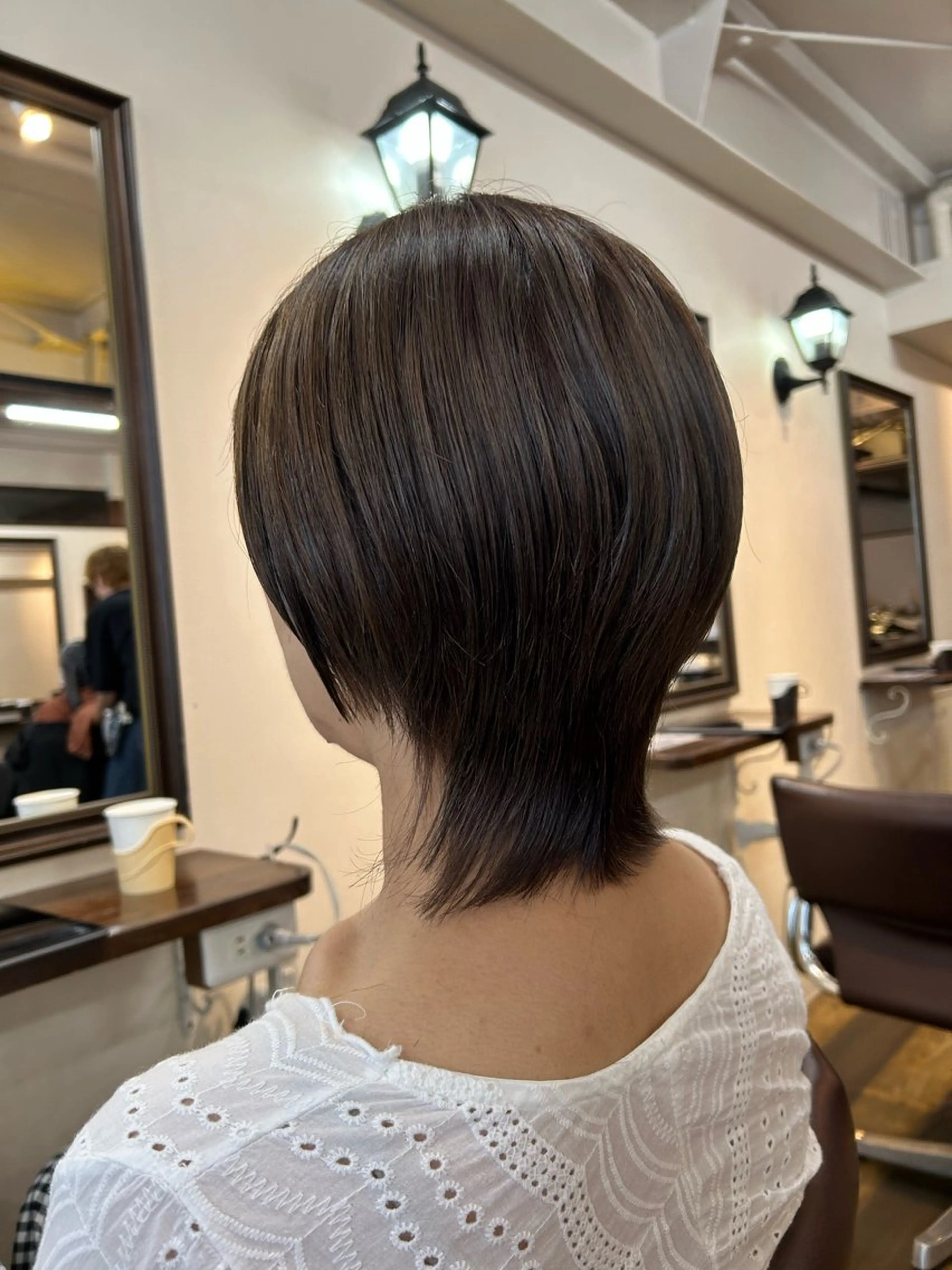 ショート カラー canonart上田 里恵のヘアスタイル